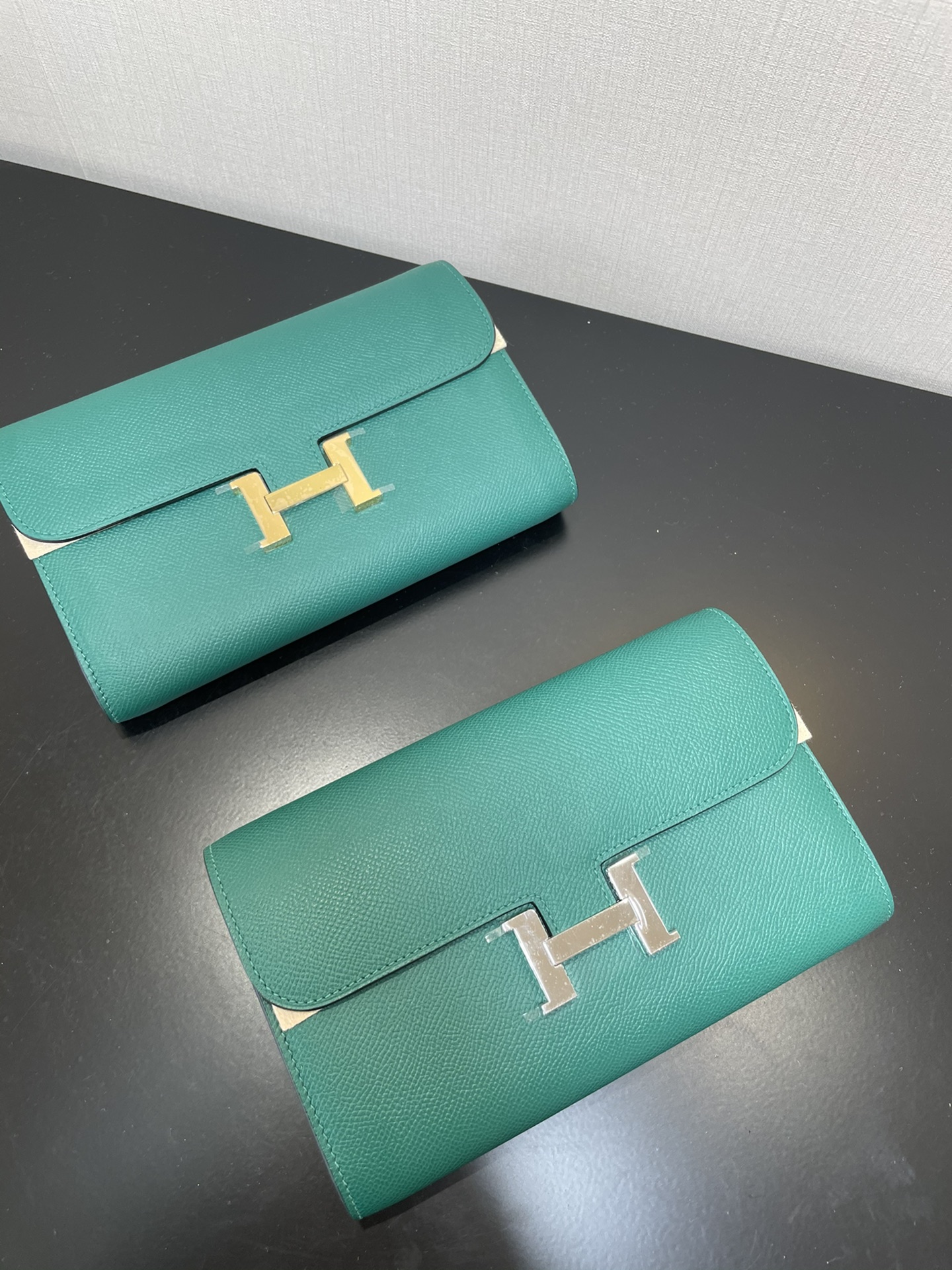 H**mes constance wallet on chain-epsom-20*13*2cm