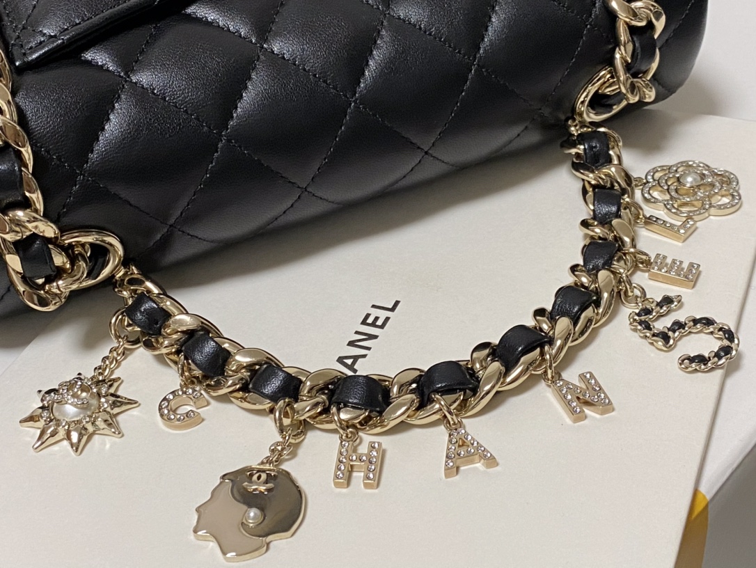 Ch@nel Flap Bag-12*20*6CM