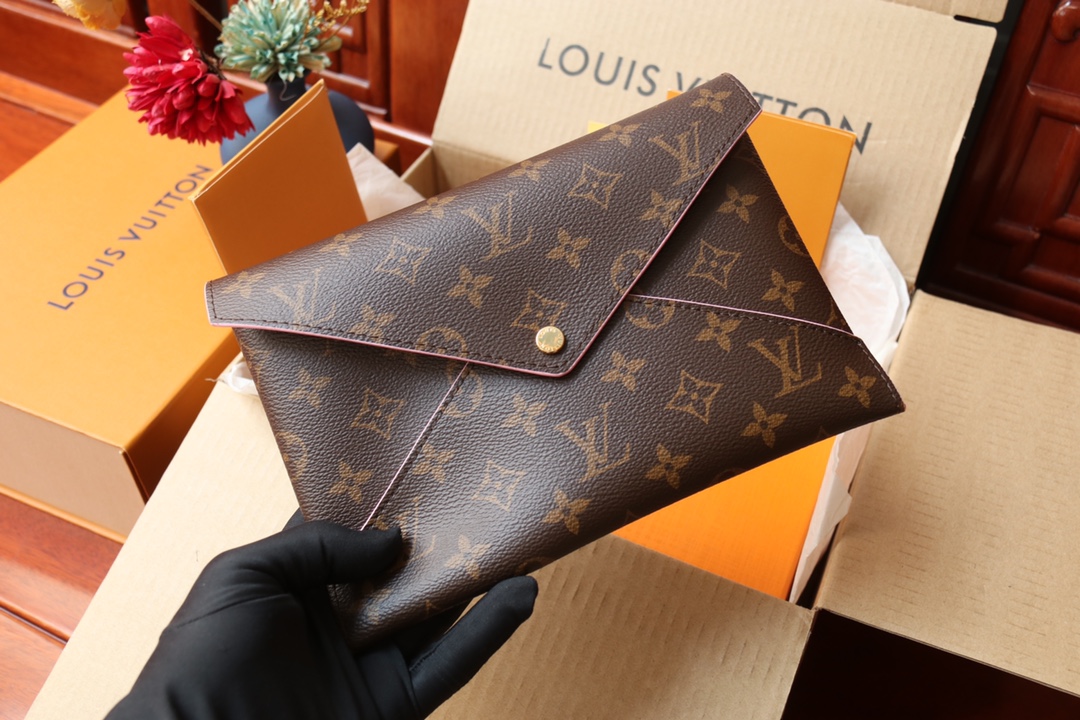 l0*is V*t0n pochette kirigami bag-15.5*11.5*0.5cm