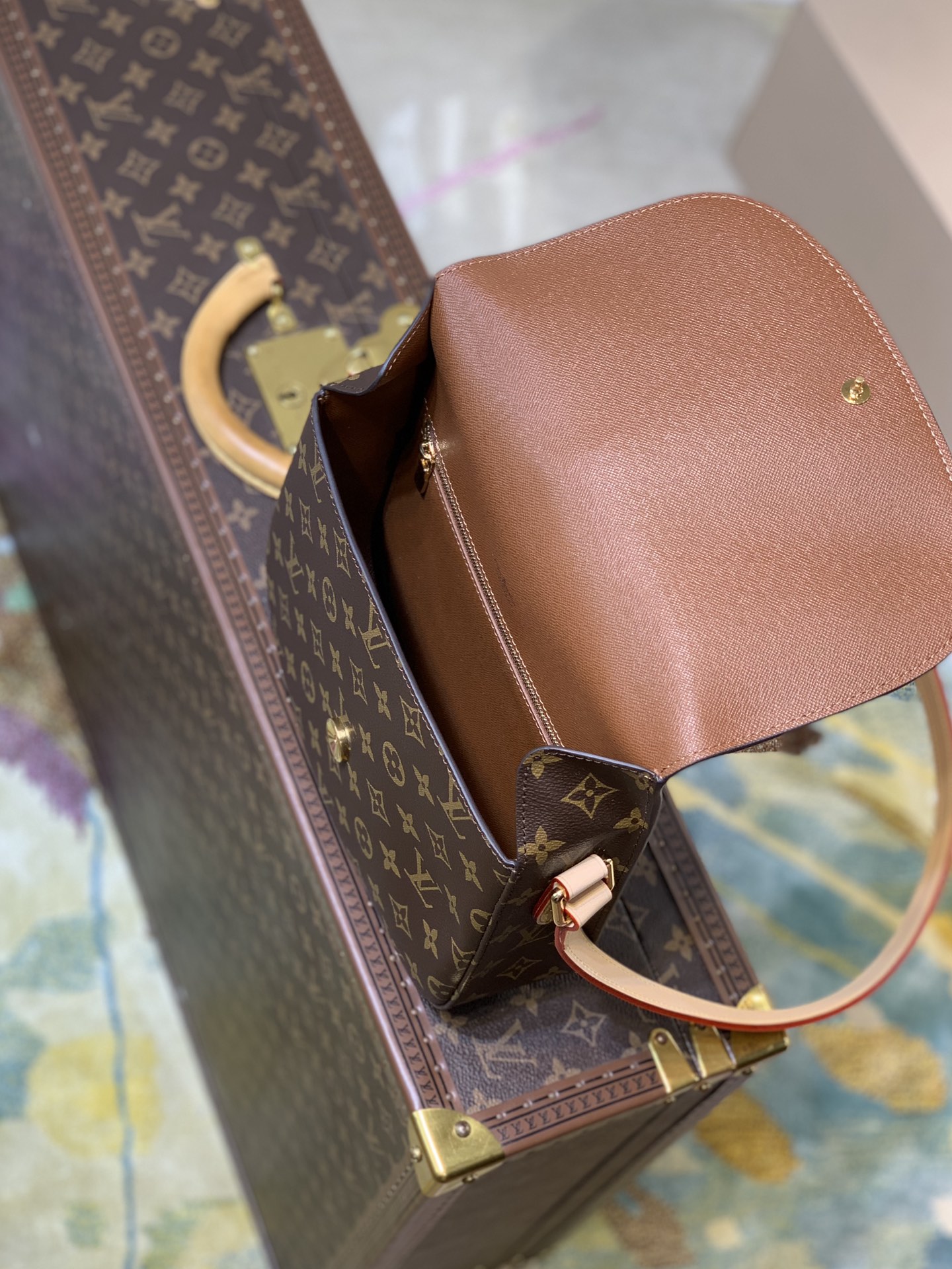 l0*is V*t0n vintage saint cloud handbags -m51245-26*7*21cm