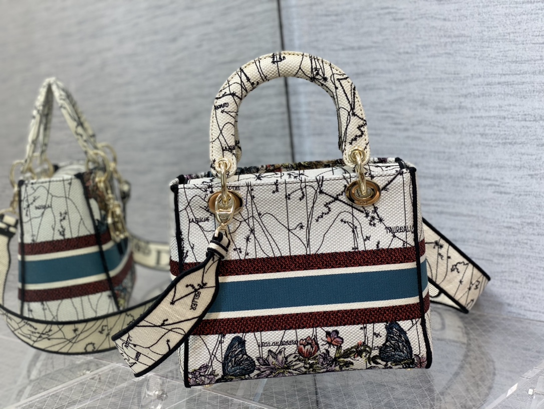 lady D*or handle bag-24cm