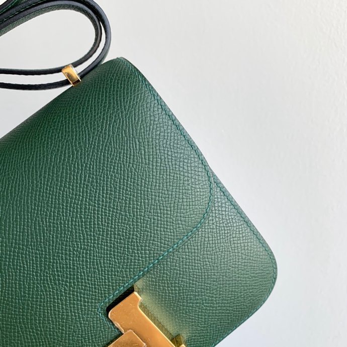 H**mes constance epsom leather-19cm