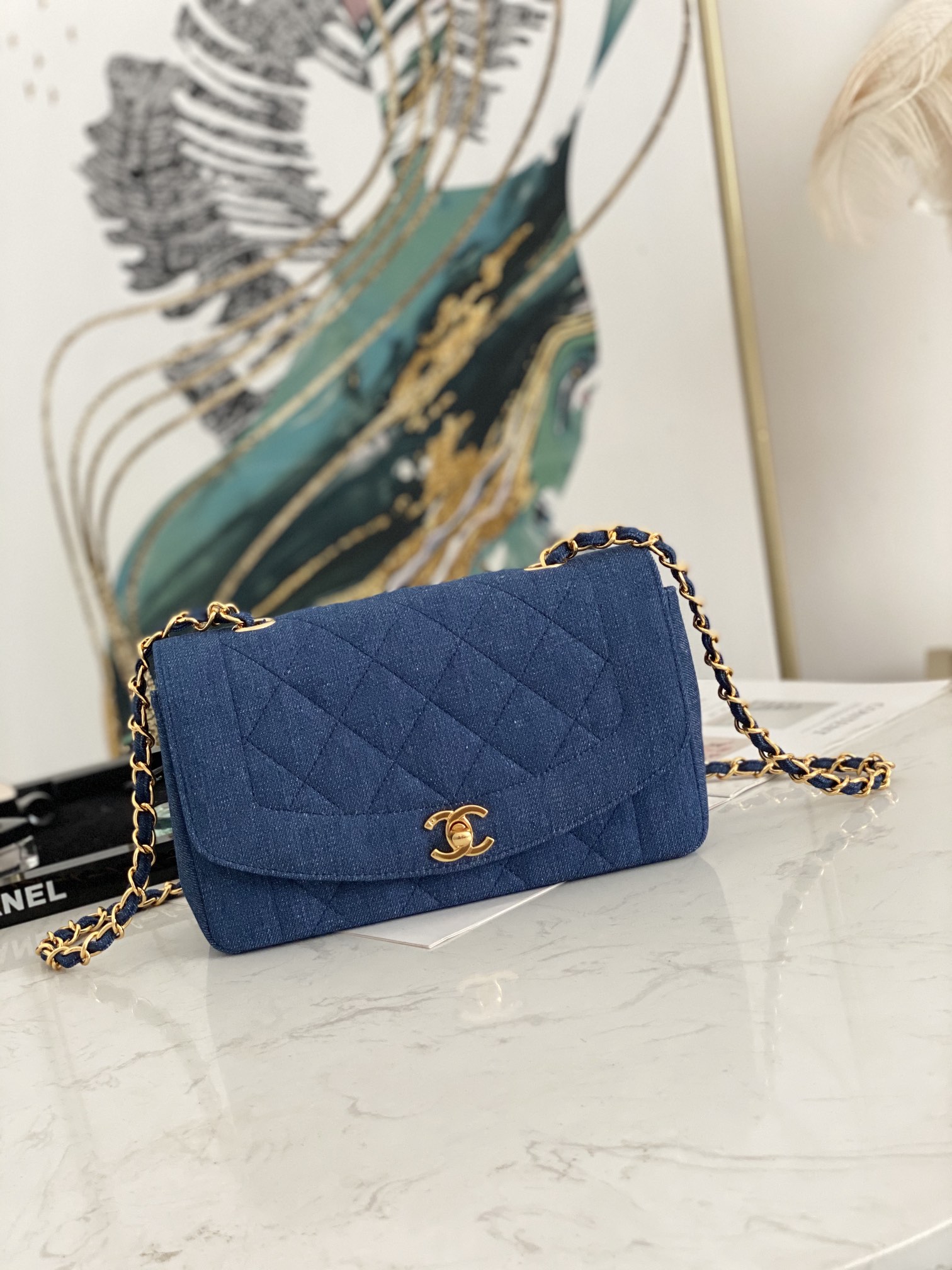 Ch@nel Flap Bag-22.5*14*7CM