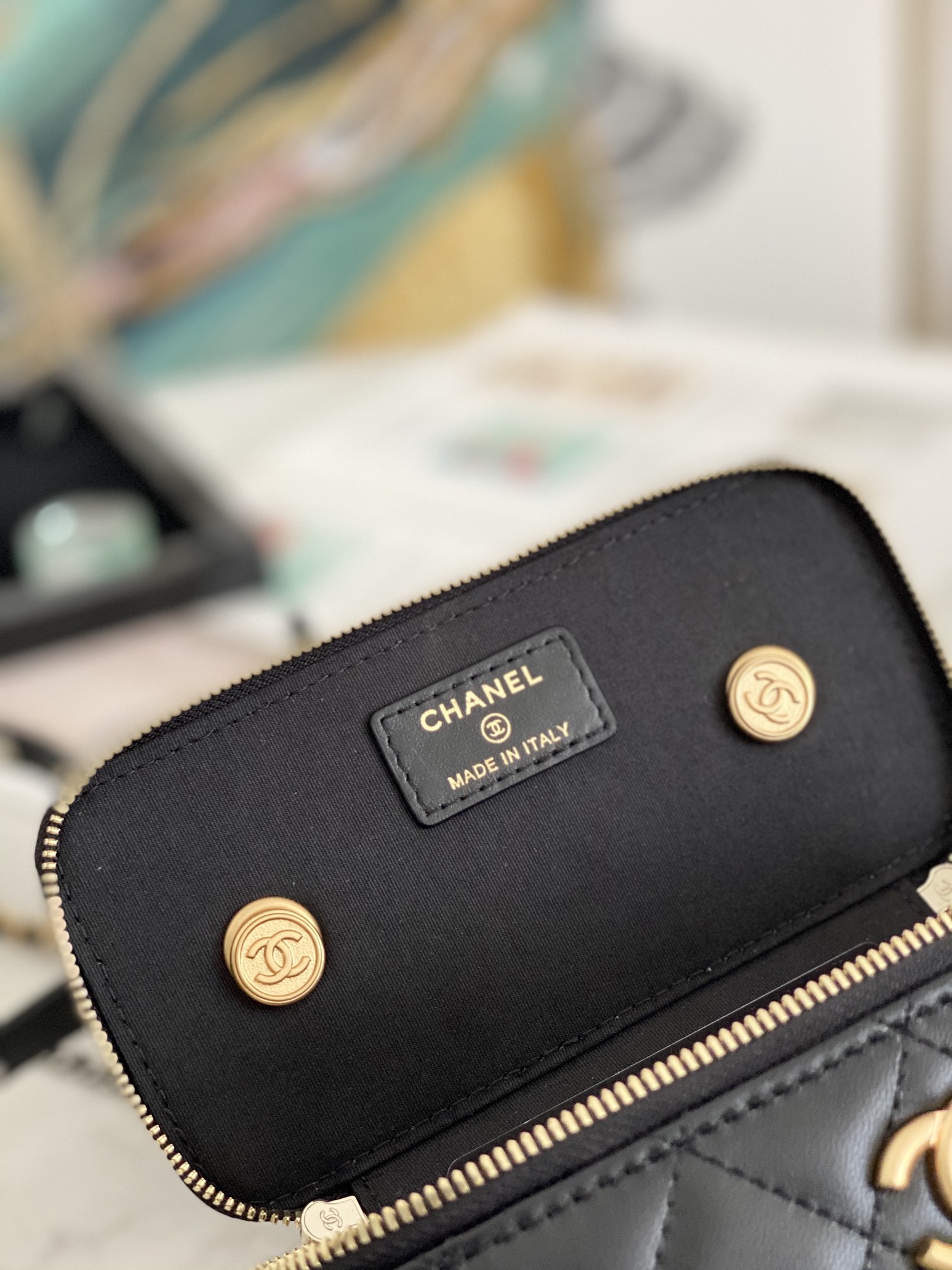 Ch@nel Cosmetic Bag-18CM