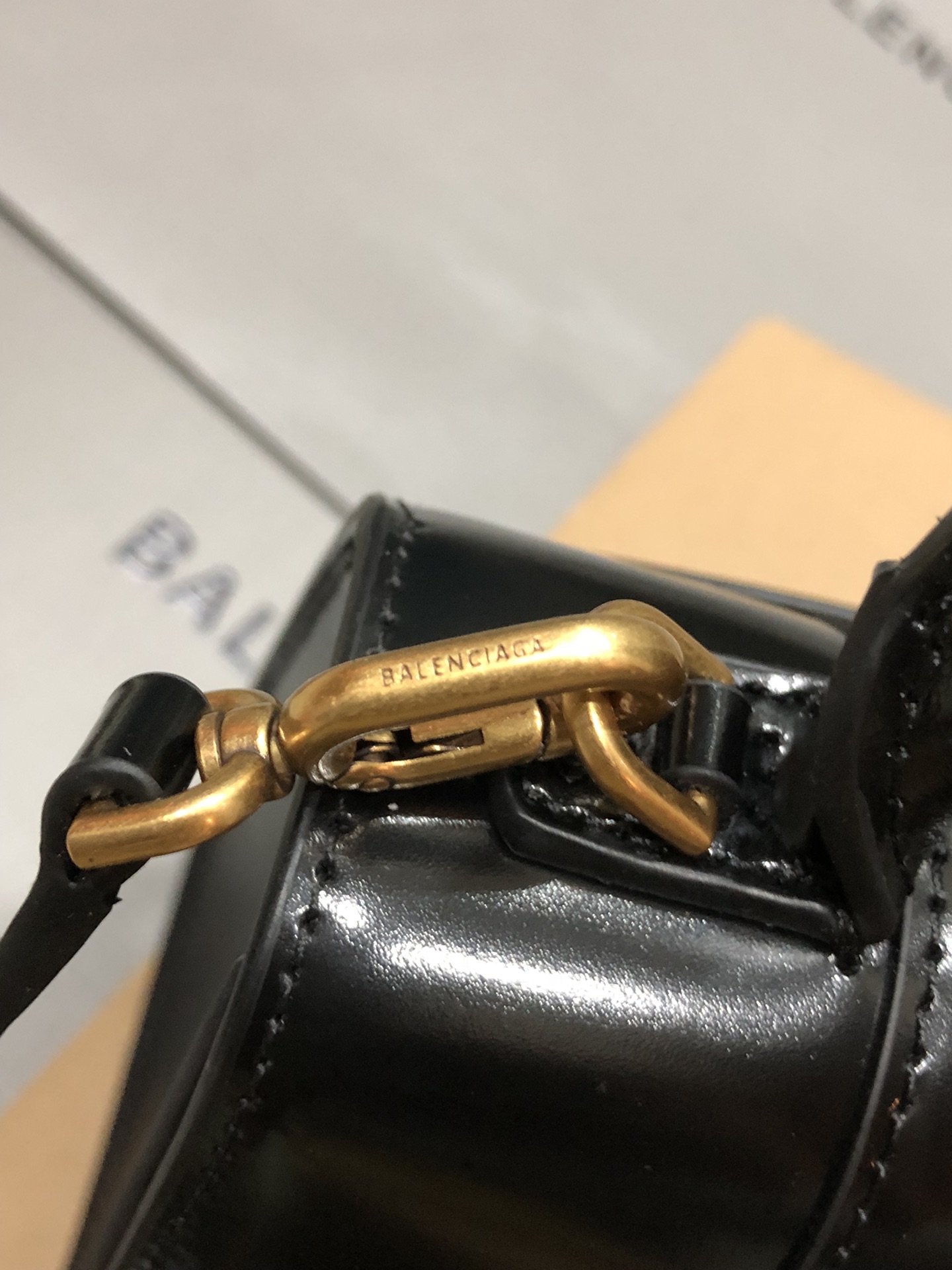 Ba*len*cia*ga hourglass bag-23x10x24cm