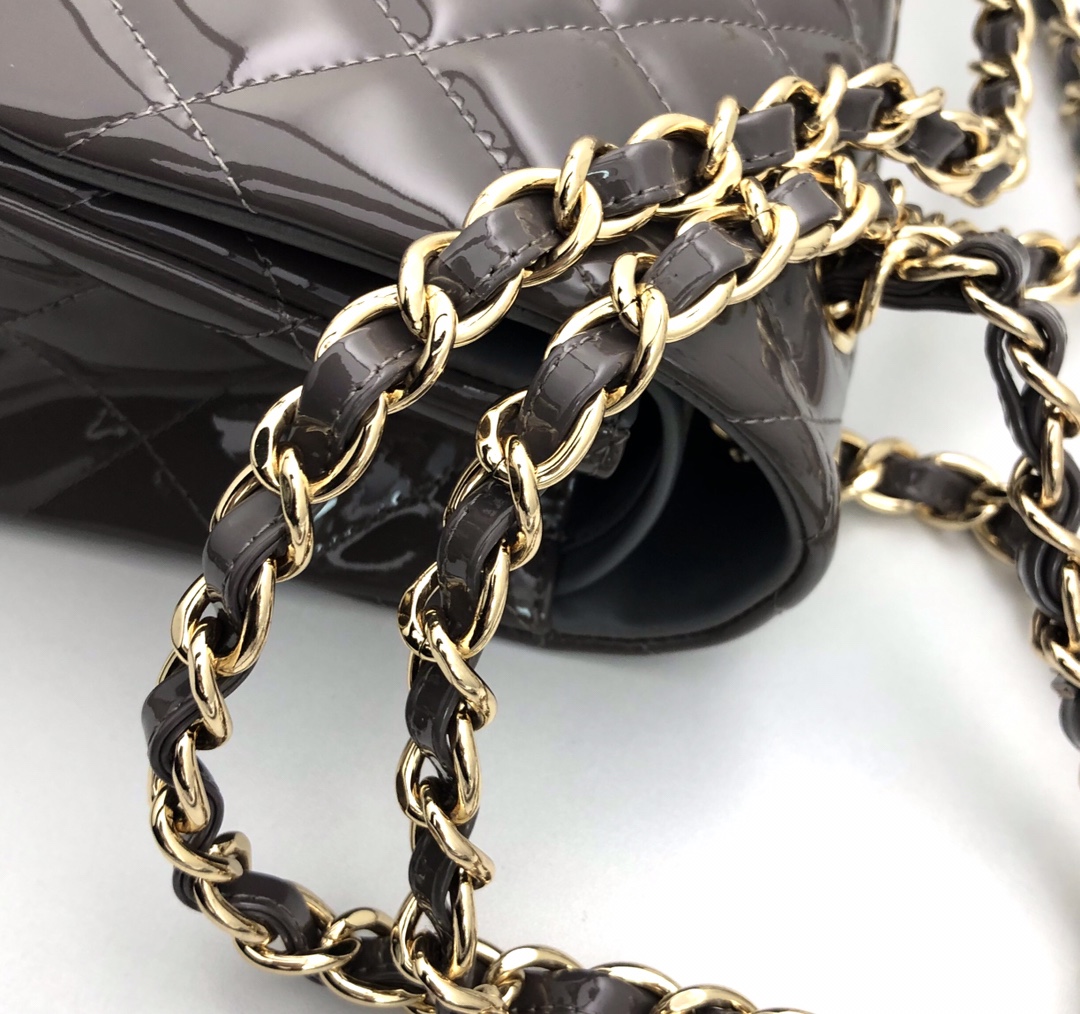 Ch@nel Flap Bag-Gold Hardware-30CM