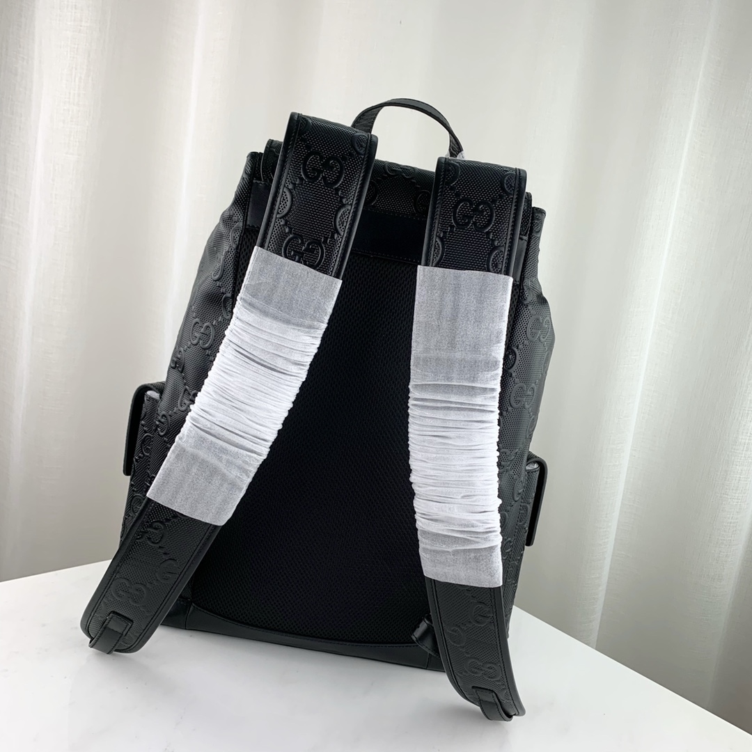 G*u*i gg embossed backpack-34*41*12