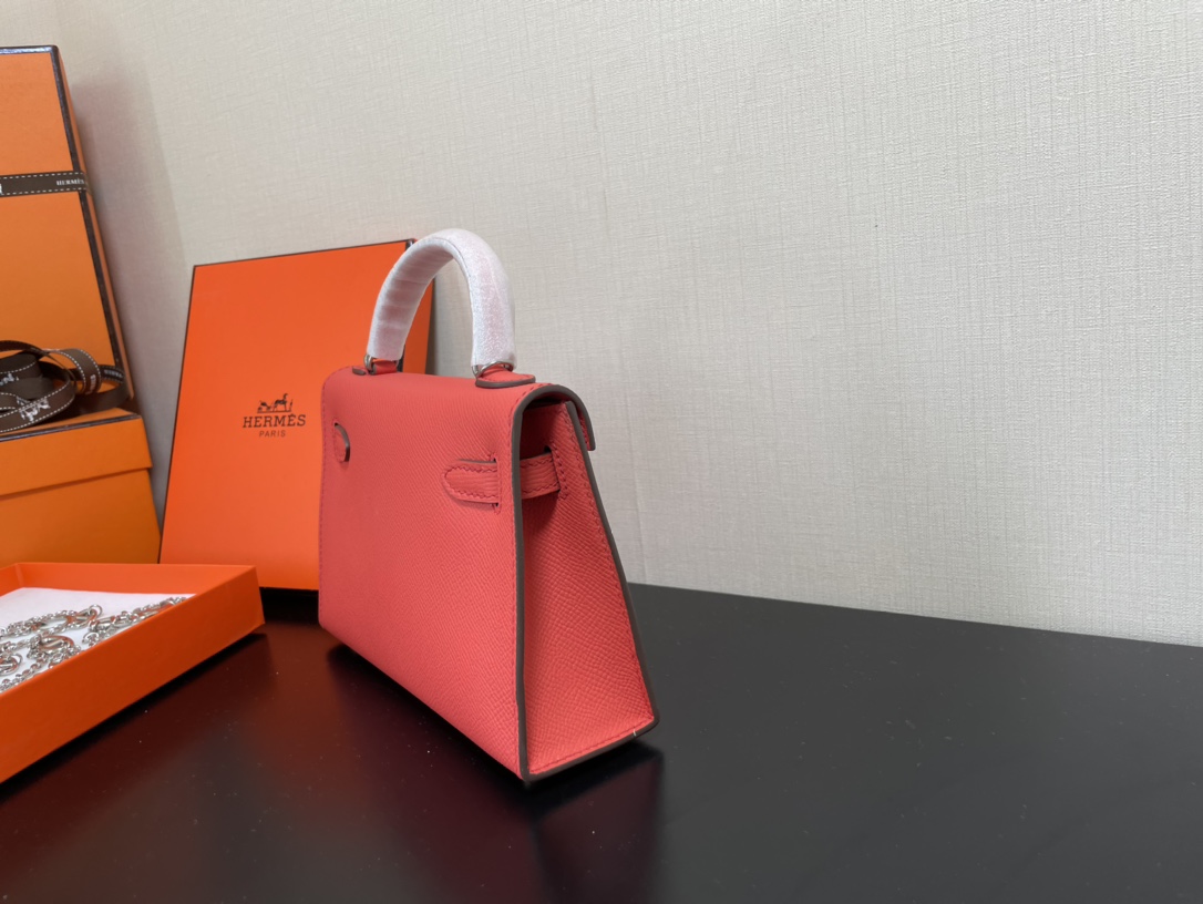 H**mes kelly-gold&silver hardware-19cm