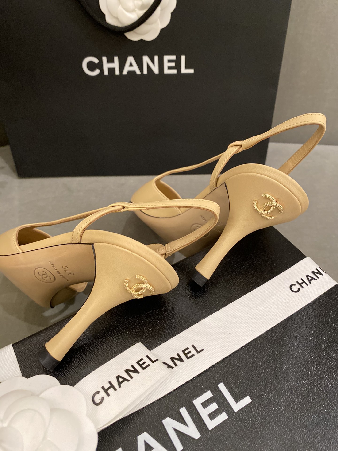 Ch@nel 2021ss Slingbacks