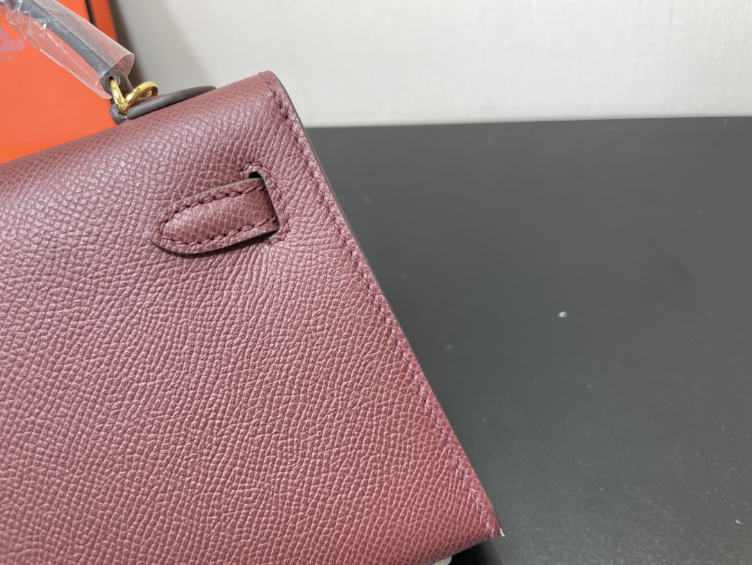 H**mes kelly-gold&silver hardware-19cm