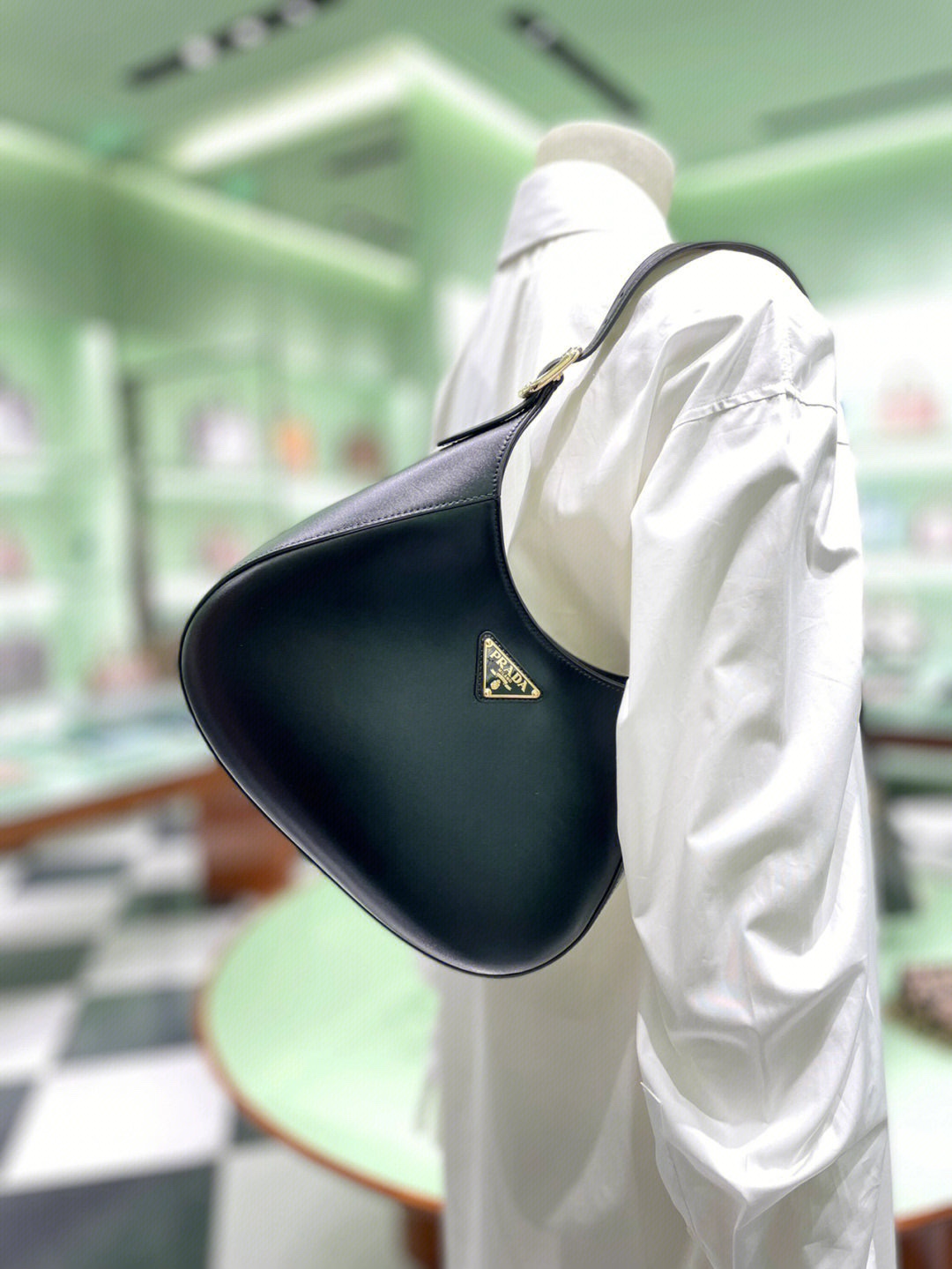 Pra*a cleo 1bc179 shoulder bag-27*19*5cm