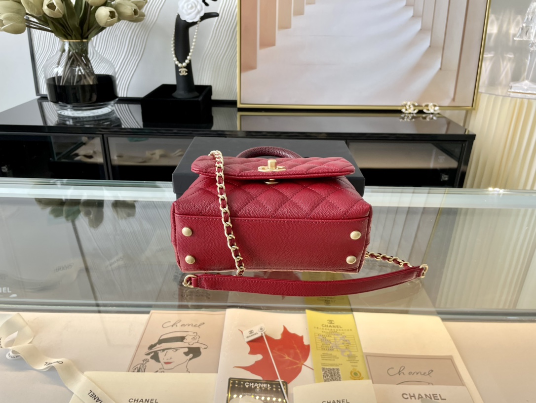 Ch@nel Coco Handlebag-13*19*9CM