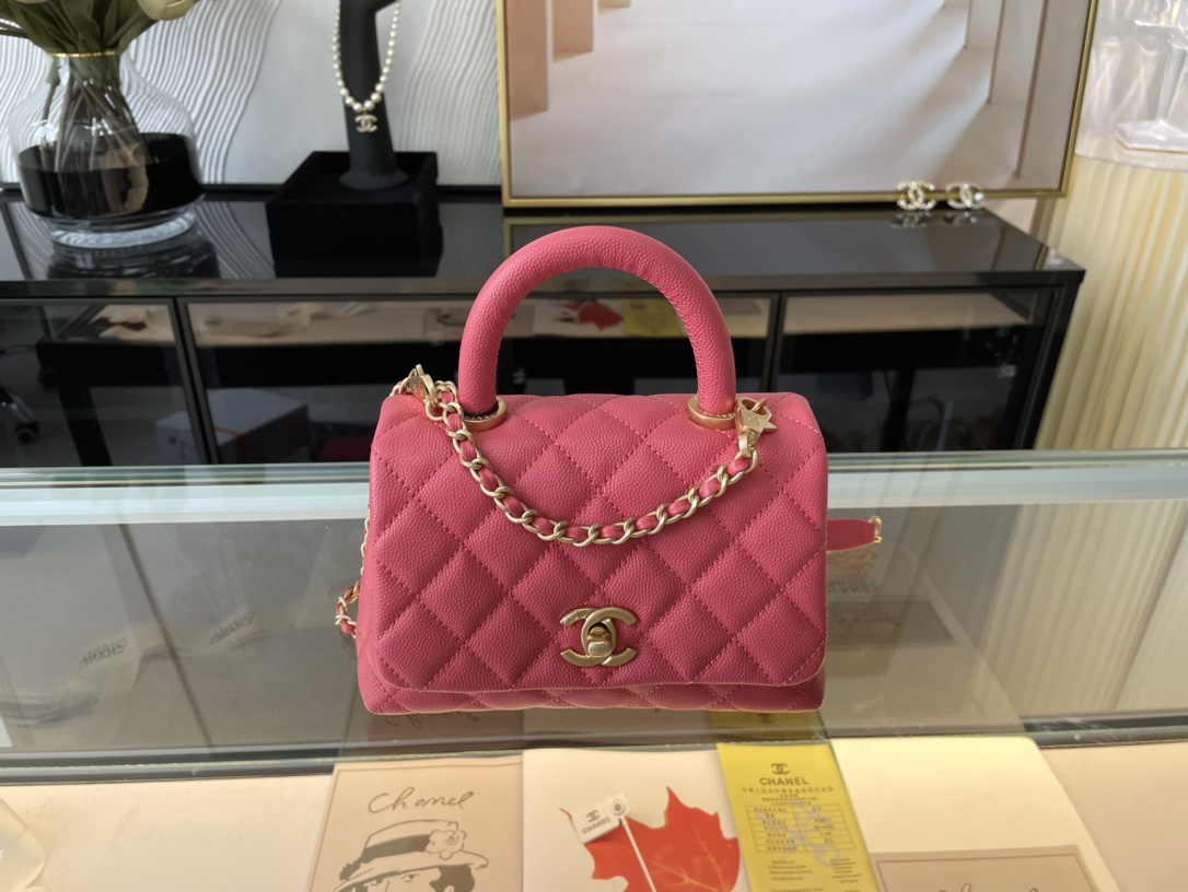 Ch@nel Coco Handlebag-13*19*9CM