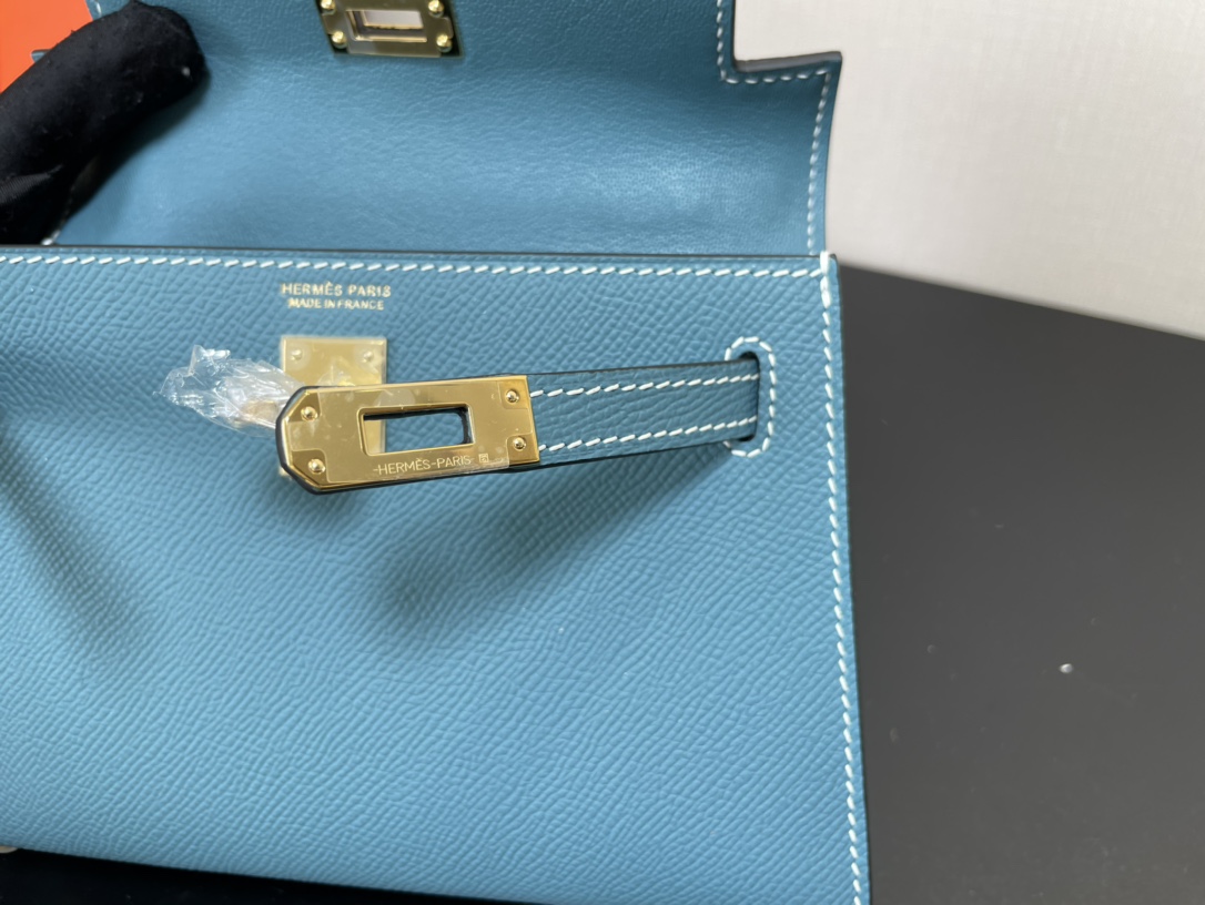 H**mes kelly-gold&silver hardware-19cm