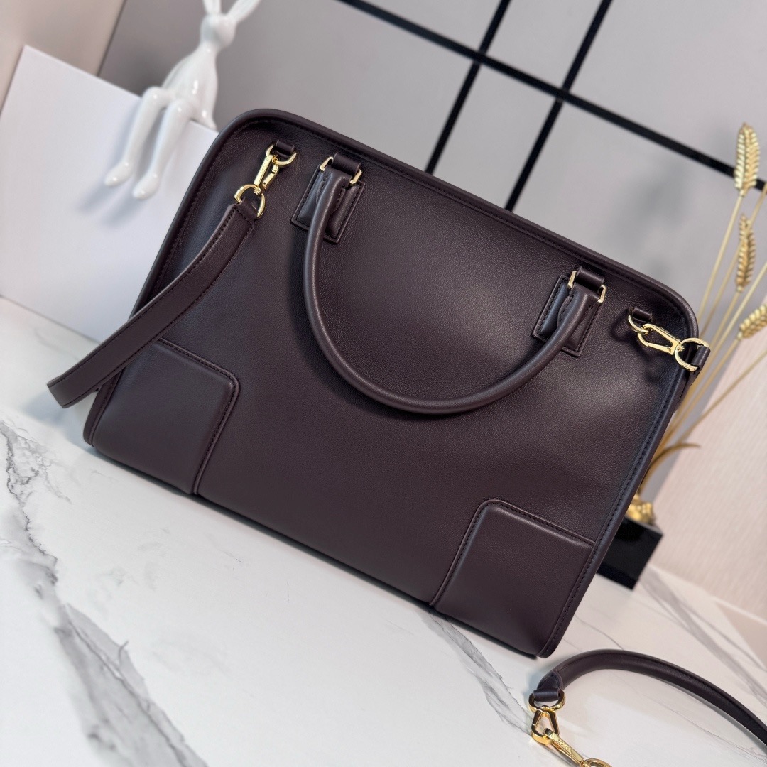 Amazona 180 Bag In Soft Calfskin Black-34.5*14*27CM