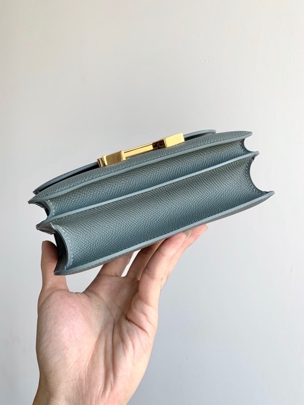 H**mes constance epsom leather-19cm