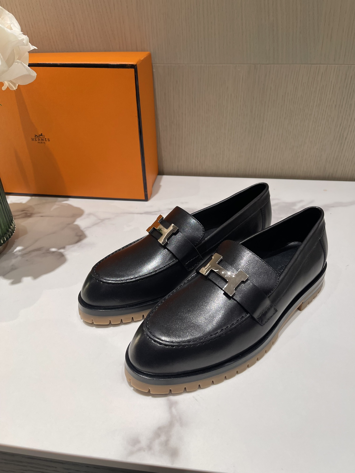 H**mes loafers(eu35-eu40)