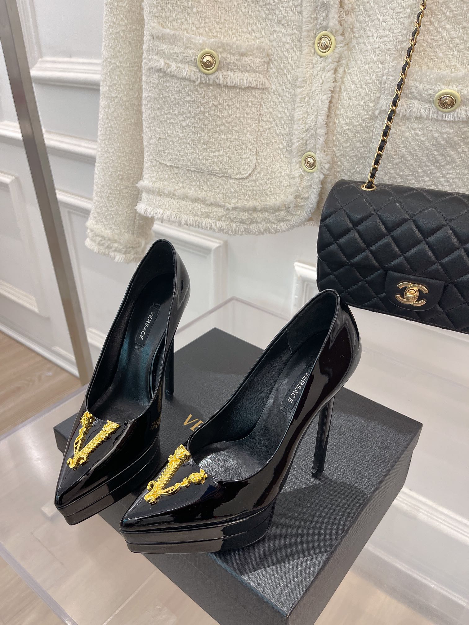 Versace 2022SS Sandals-14CM(EU35-42)