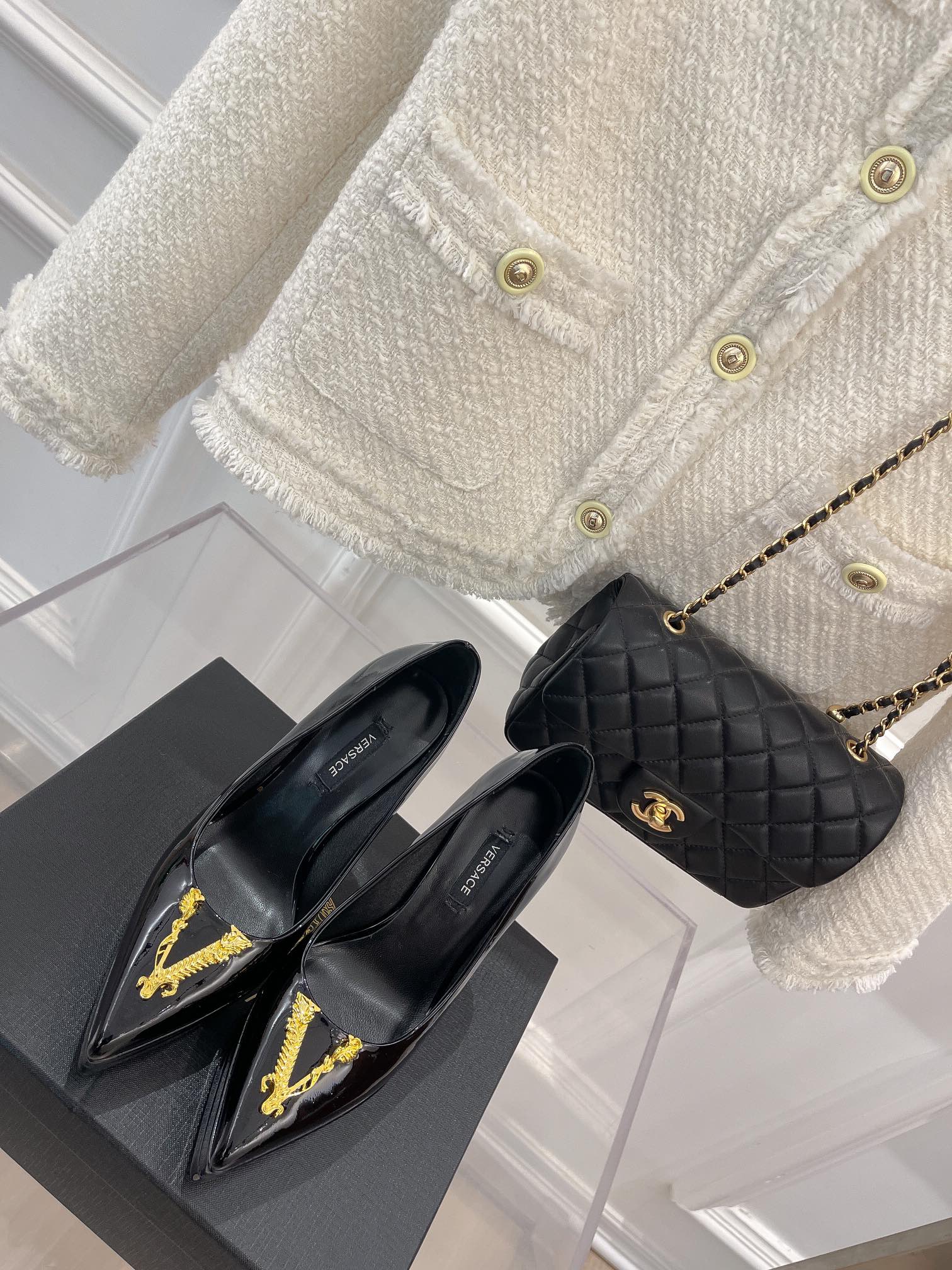 Versace 2022SS Sandals-14CM(EU35-42)