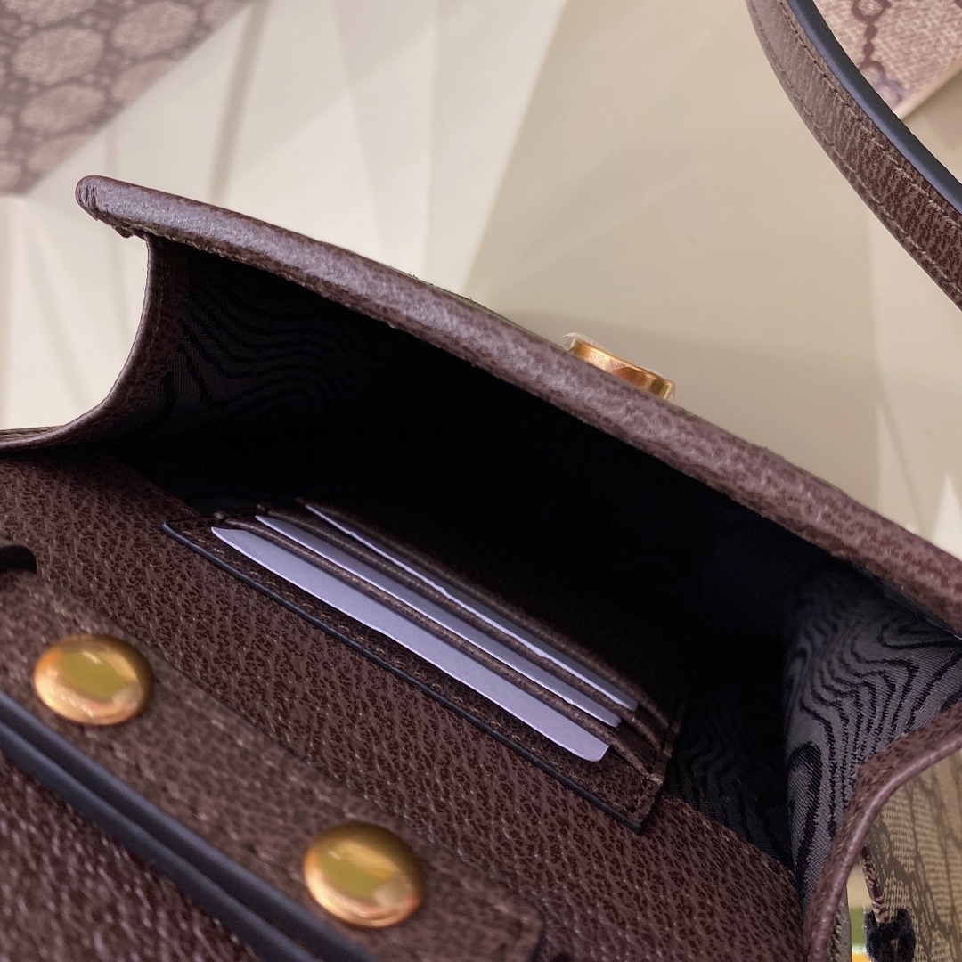 G*u*i&ba*len*cia*ga crossbody bag-11.5x18x3.5cm