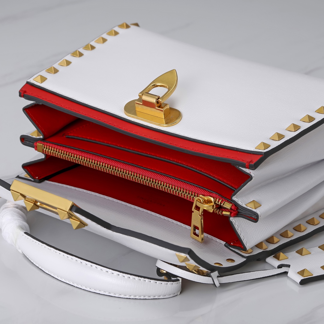 Va1e*ntin0 garavani rockstud alcove-22*17*9cm