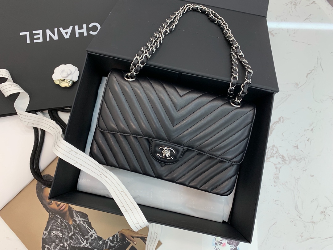 Ch@nel Flap Bag-25CM