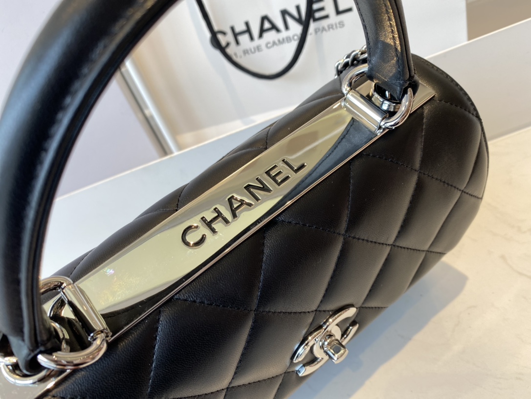 Ch@nel Trendy CC-Silver-25*17*12CM