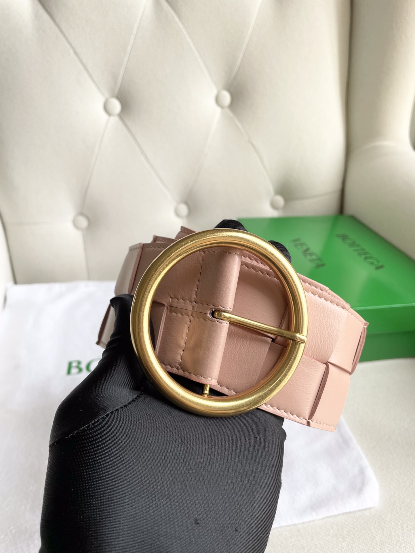 bo*te*ga Ve*ne*ta belt-6cm