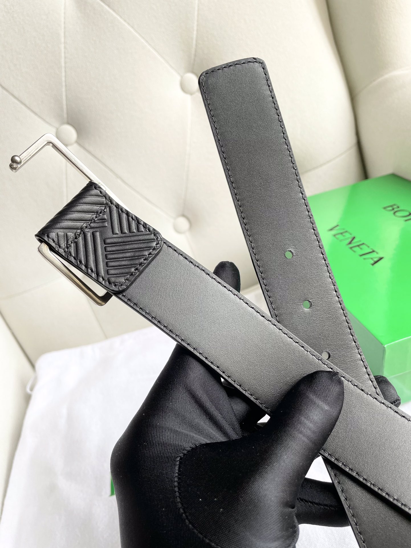 bo*te*ga Ve*ne*ta belt-3.5cm