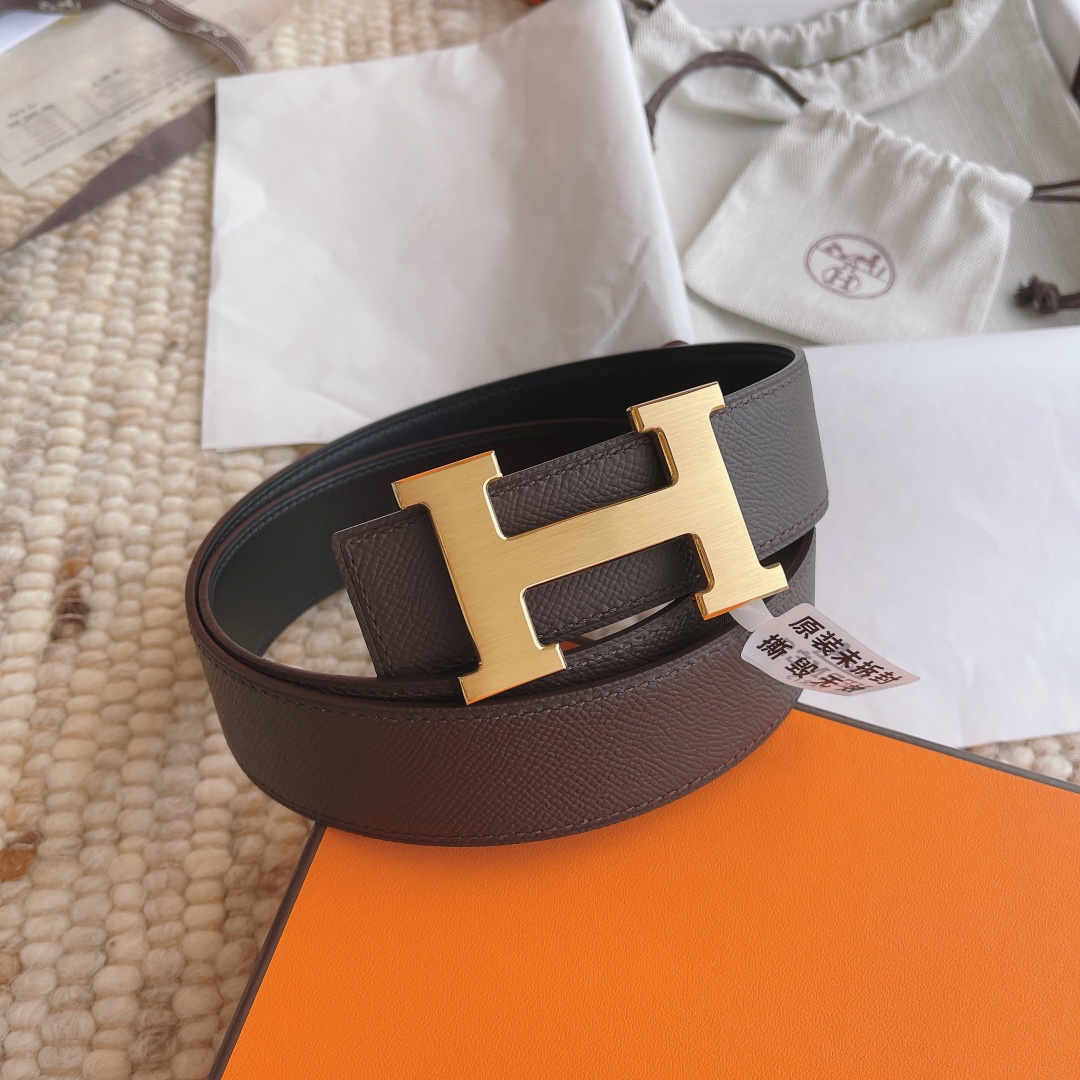 H**mes belt-3.8cm