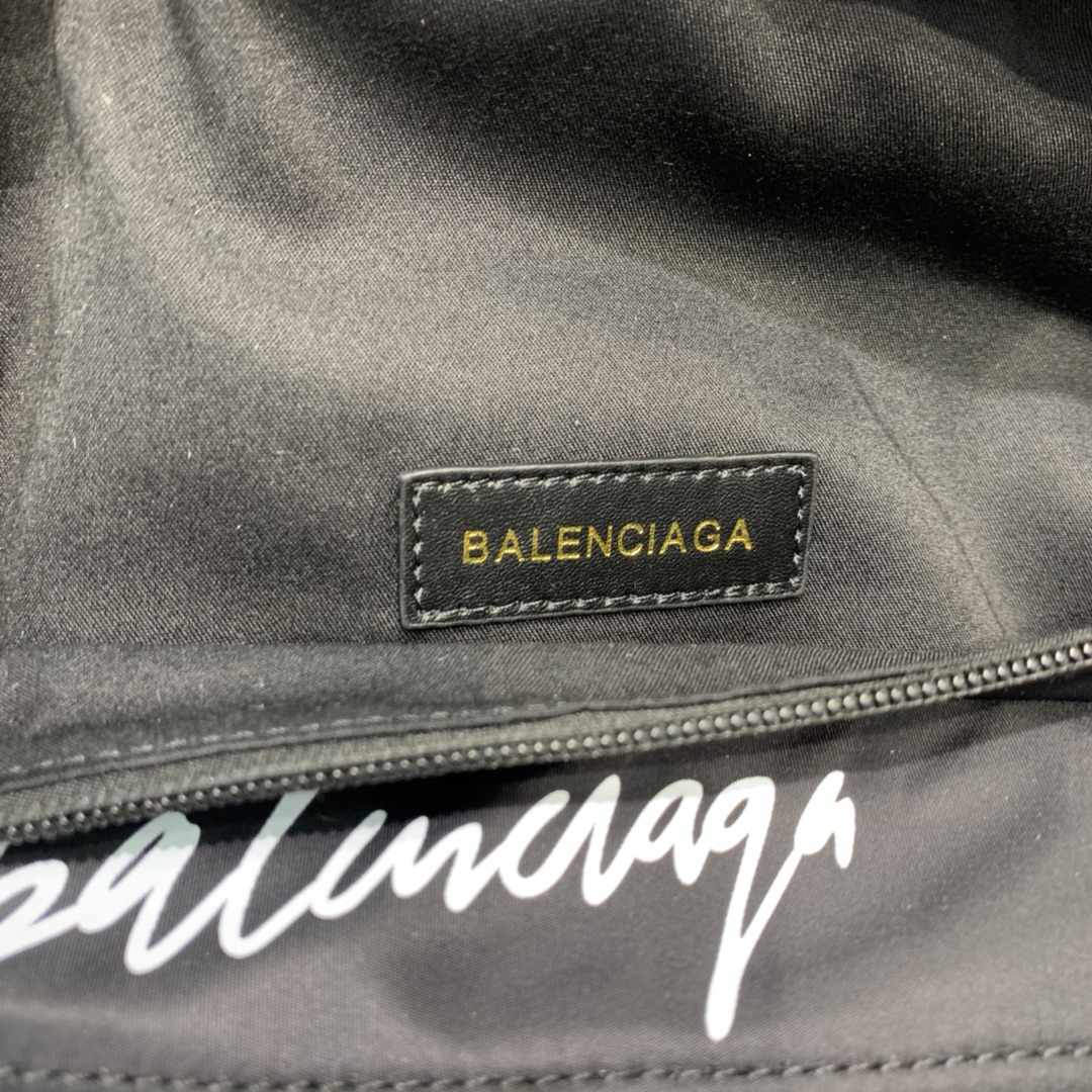 Ba*len*cia*ga wheel logo waist bag-23*5*20cm