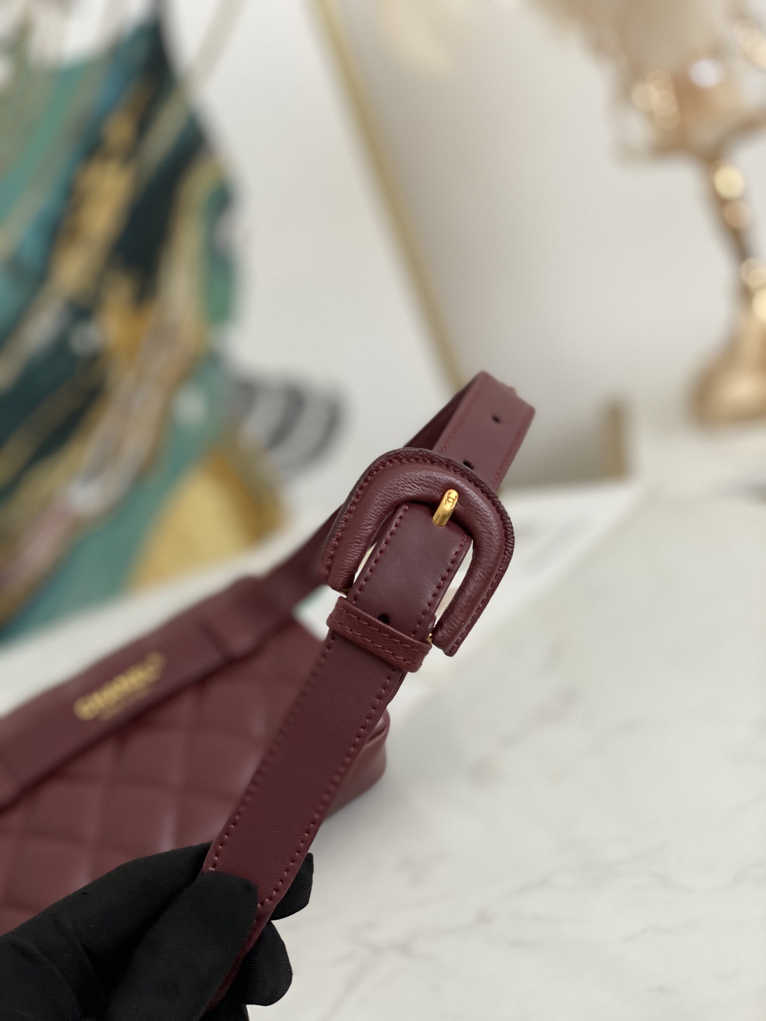 Ch@nel Waist Bag-18*3.5*12CM