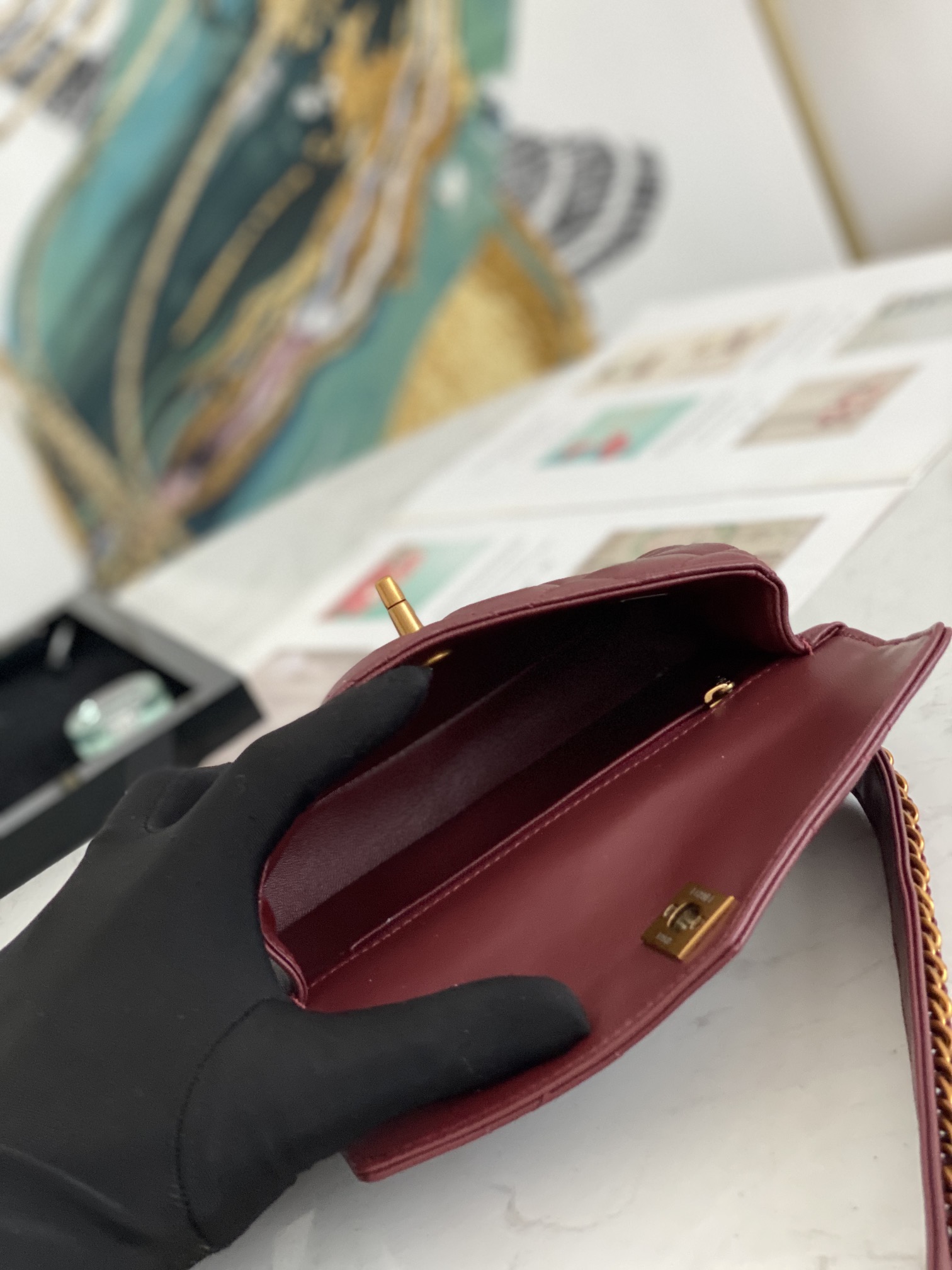 Ch@nel Waist Bag-18*3.5*12CM