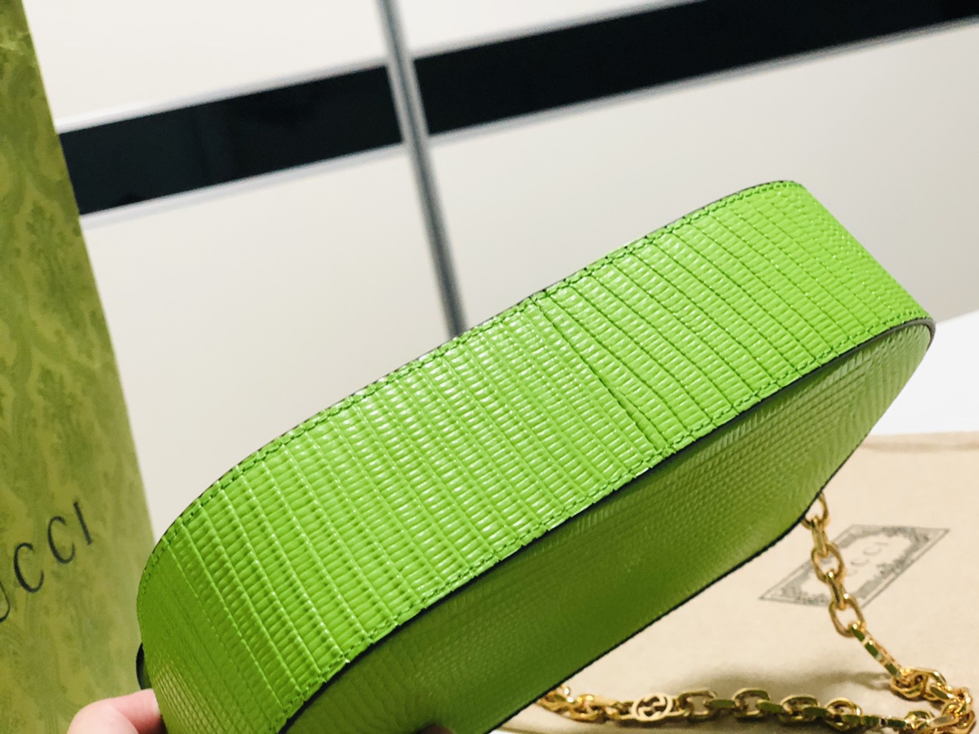 G*u*i 1955 horsebit shoulder bag-20.6*14.4*5.1cm