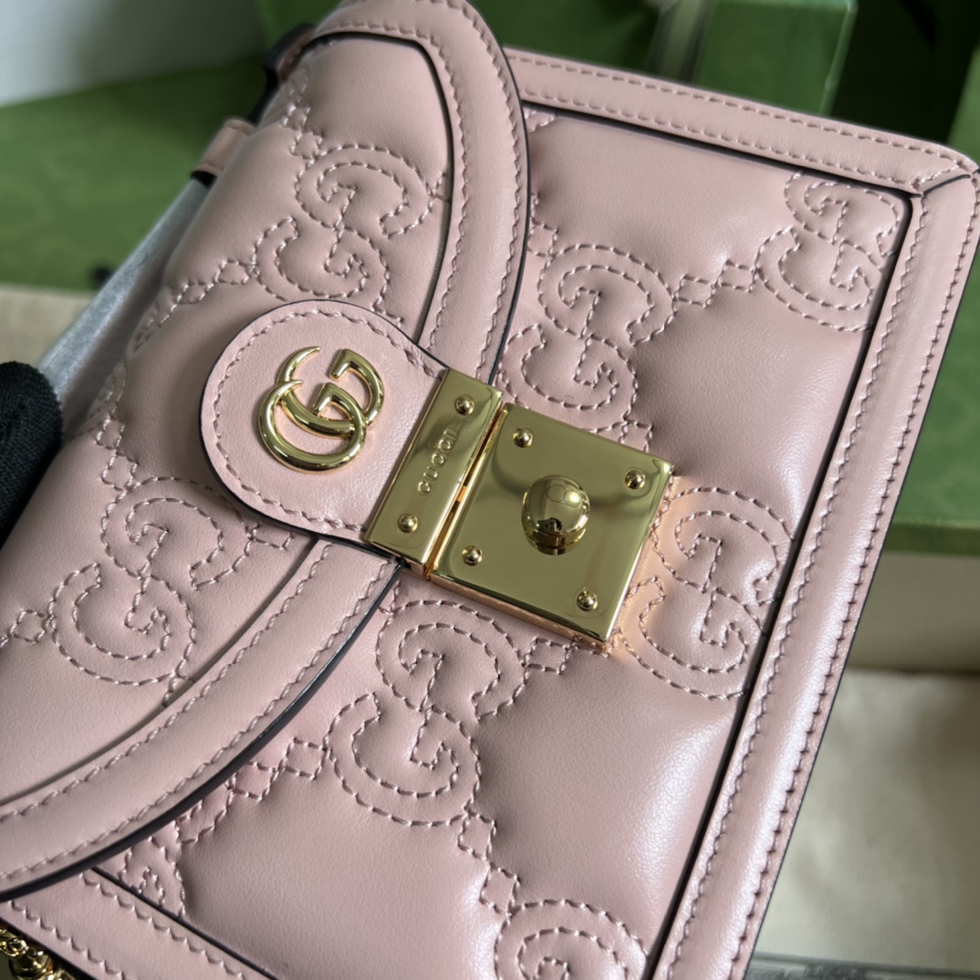 G*u*i gg matelassé handlebag-18*13*6.5cm