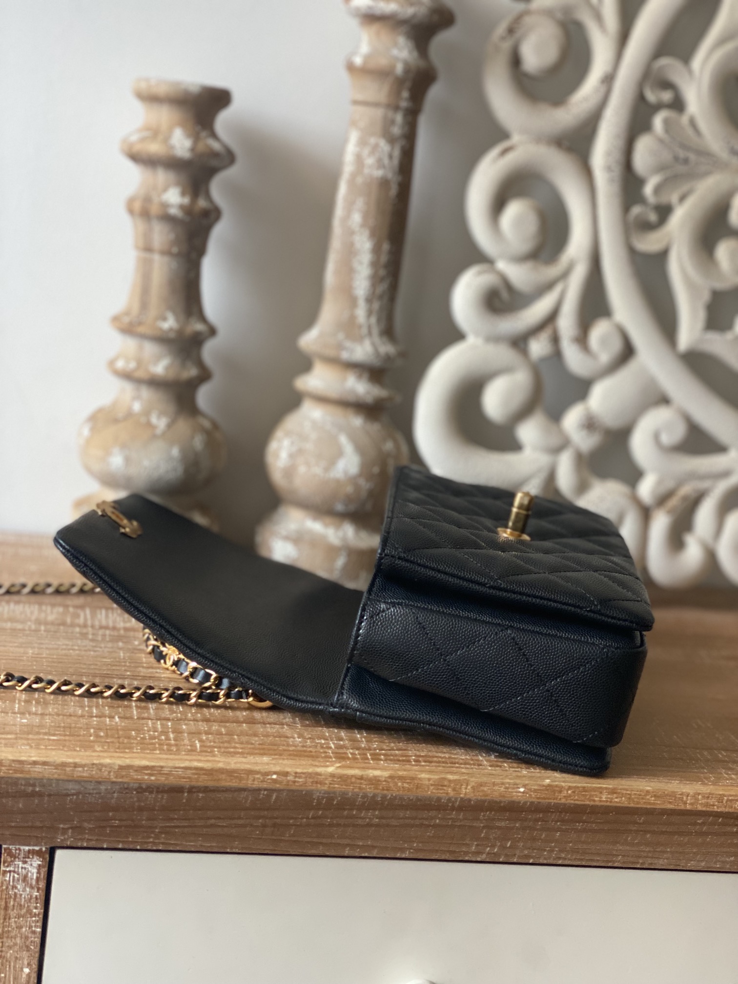 Ch@nel Flap Bag-13*20*9.5CM