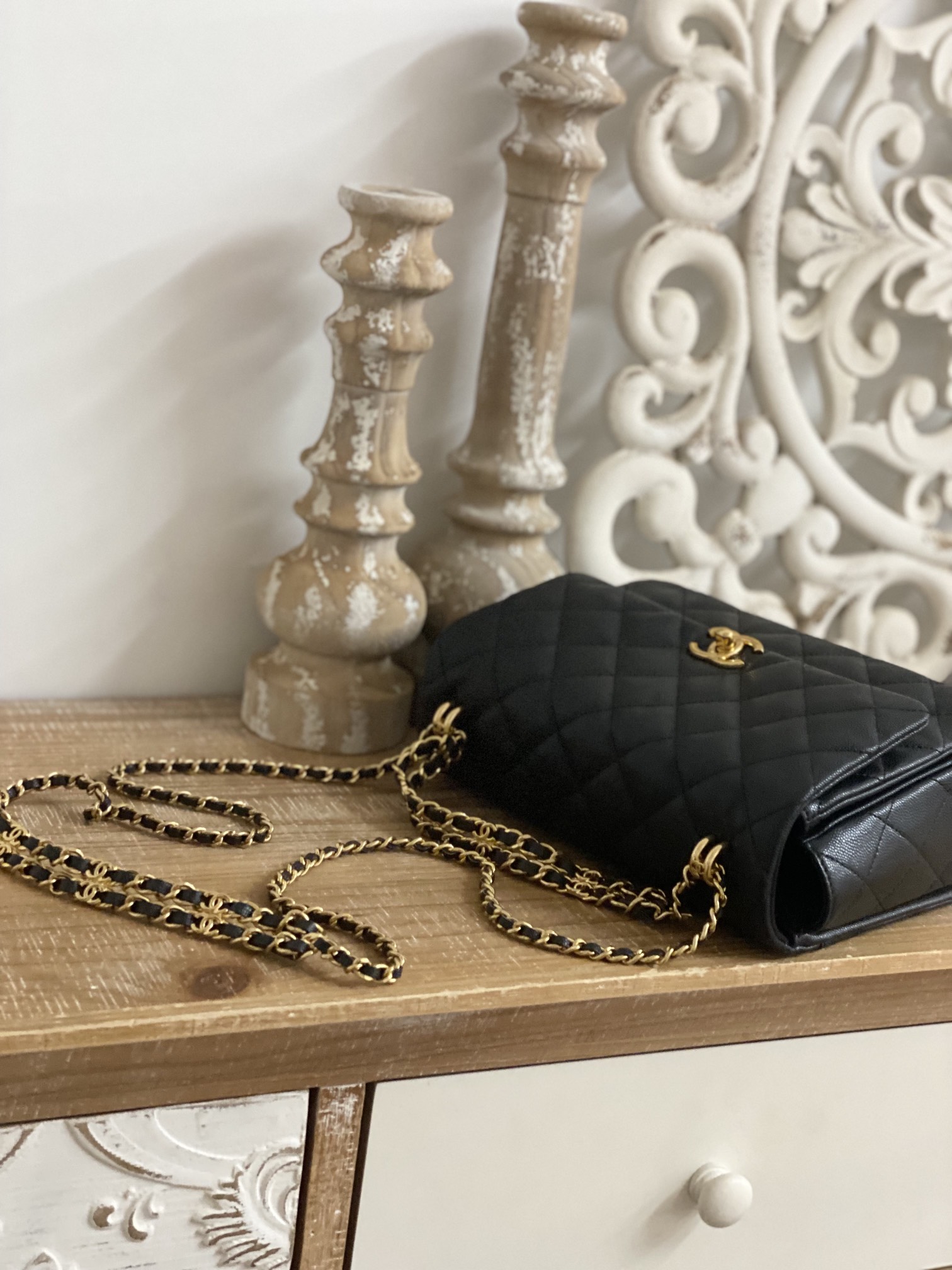 Ch@nel Flap Bag-16*23*11.5CM