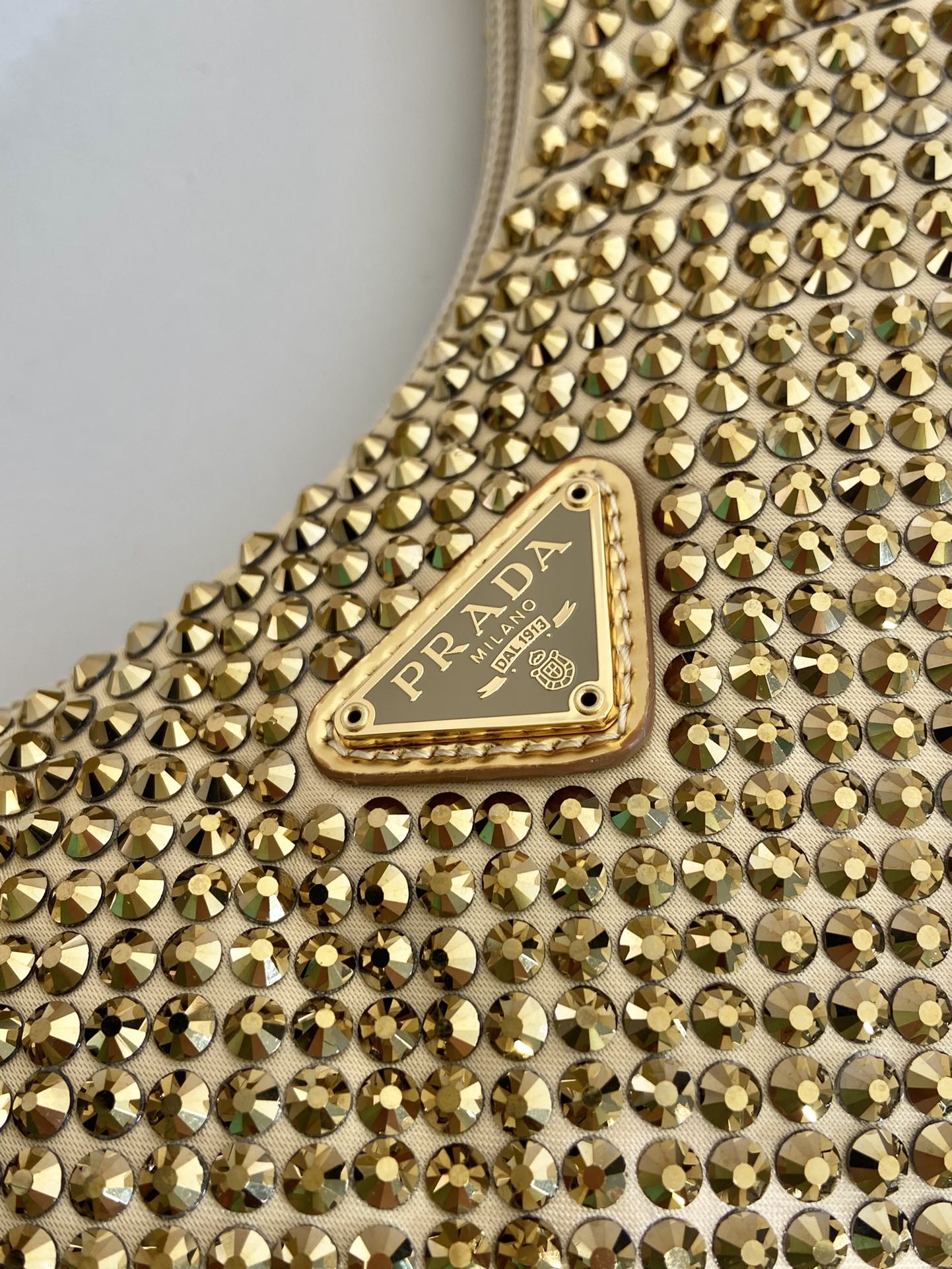 Pra*a nylon 1ne515 hobo bag-23*14*5cm