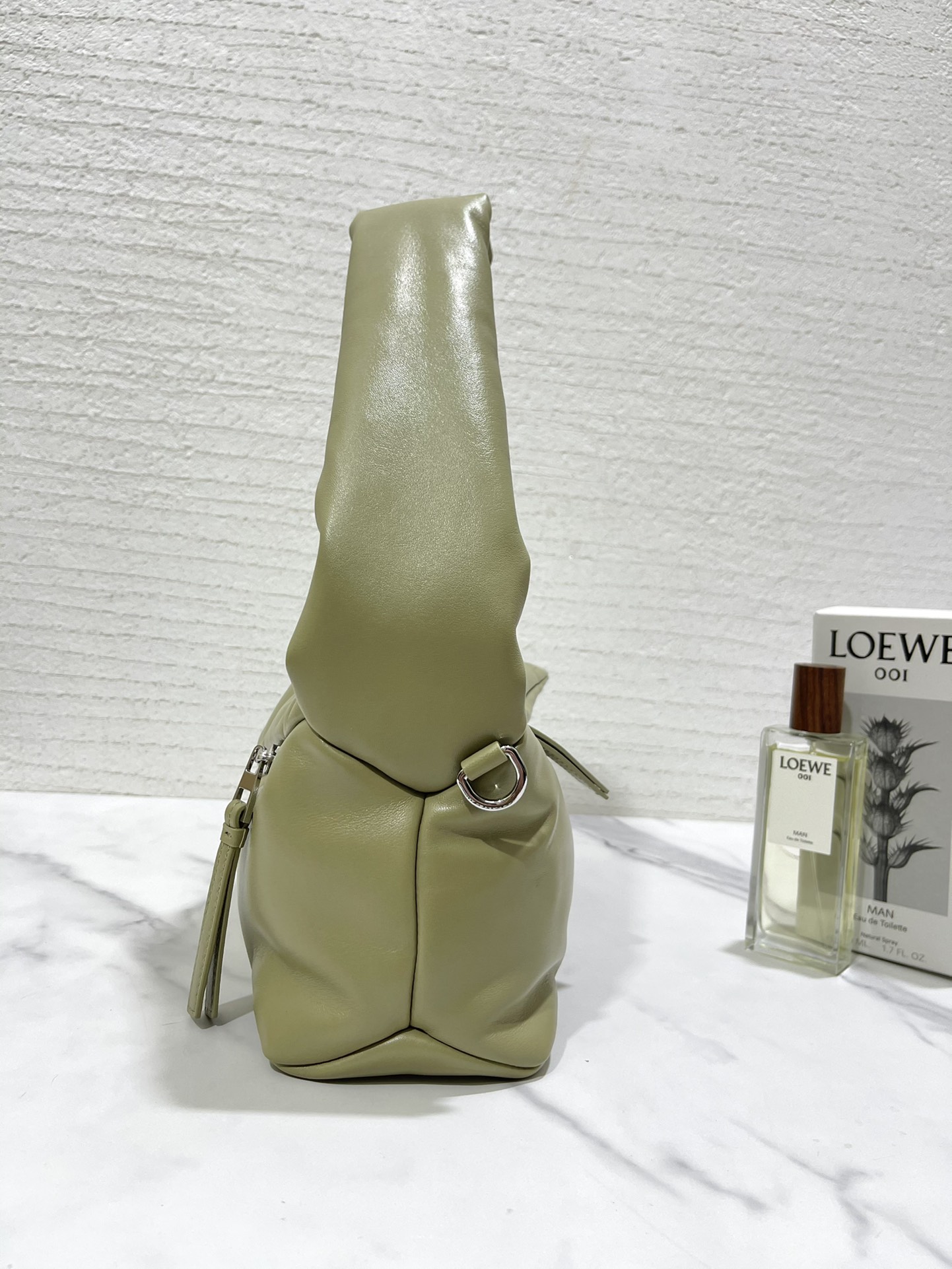 L0ew* puzzle puffer hobo bag-31*16*13cm