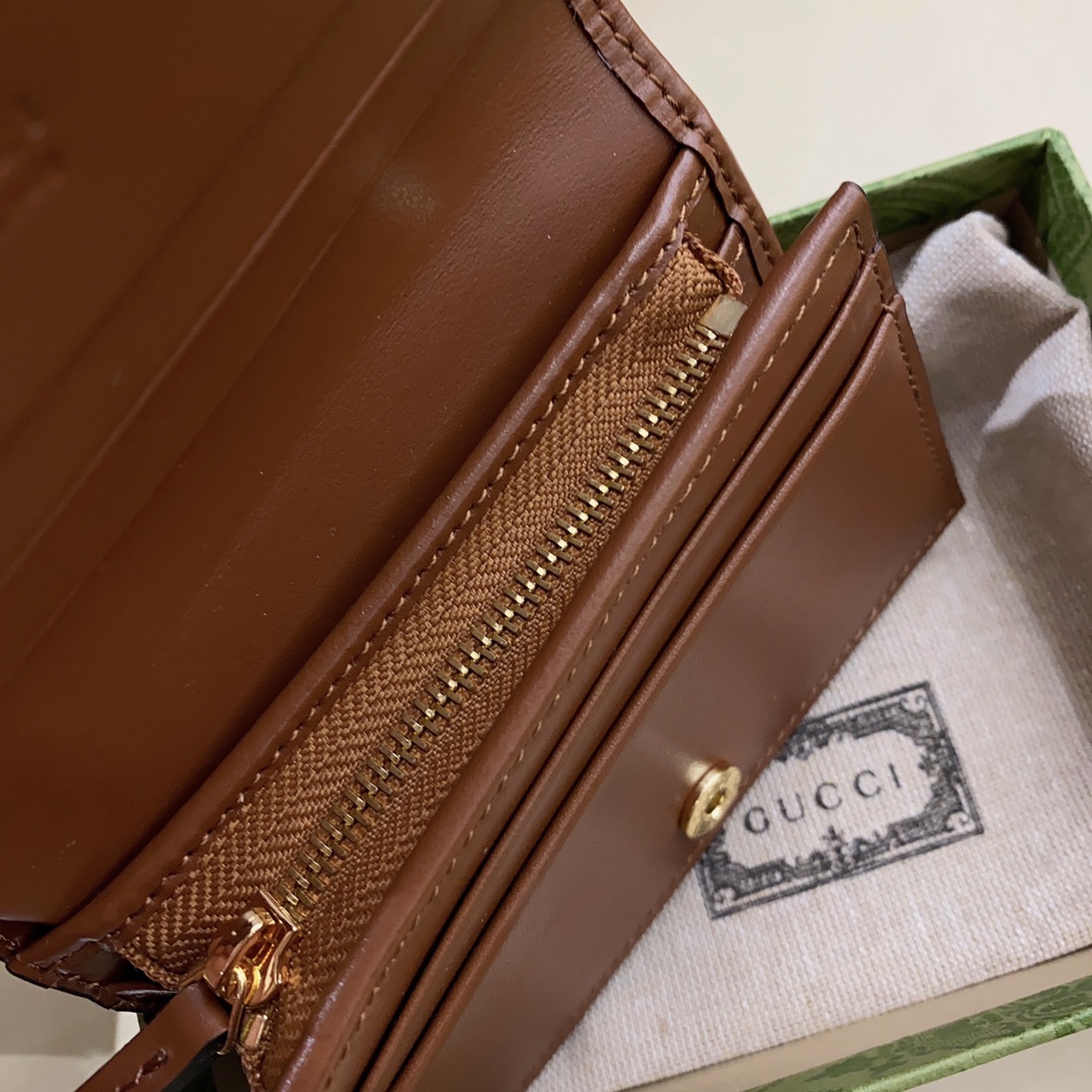 G*u*i wallet-11*9*3cm