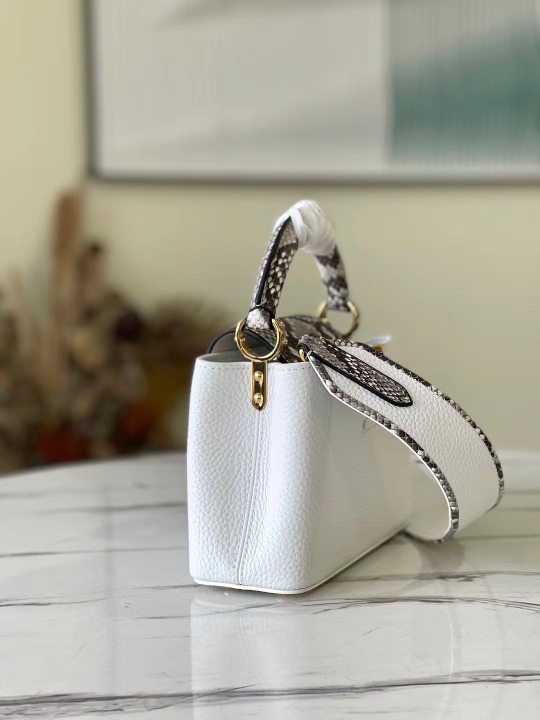 l0*is V*t0n mini capucines handlebag-21*14*8cm