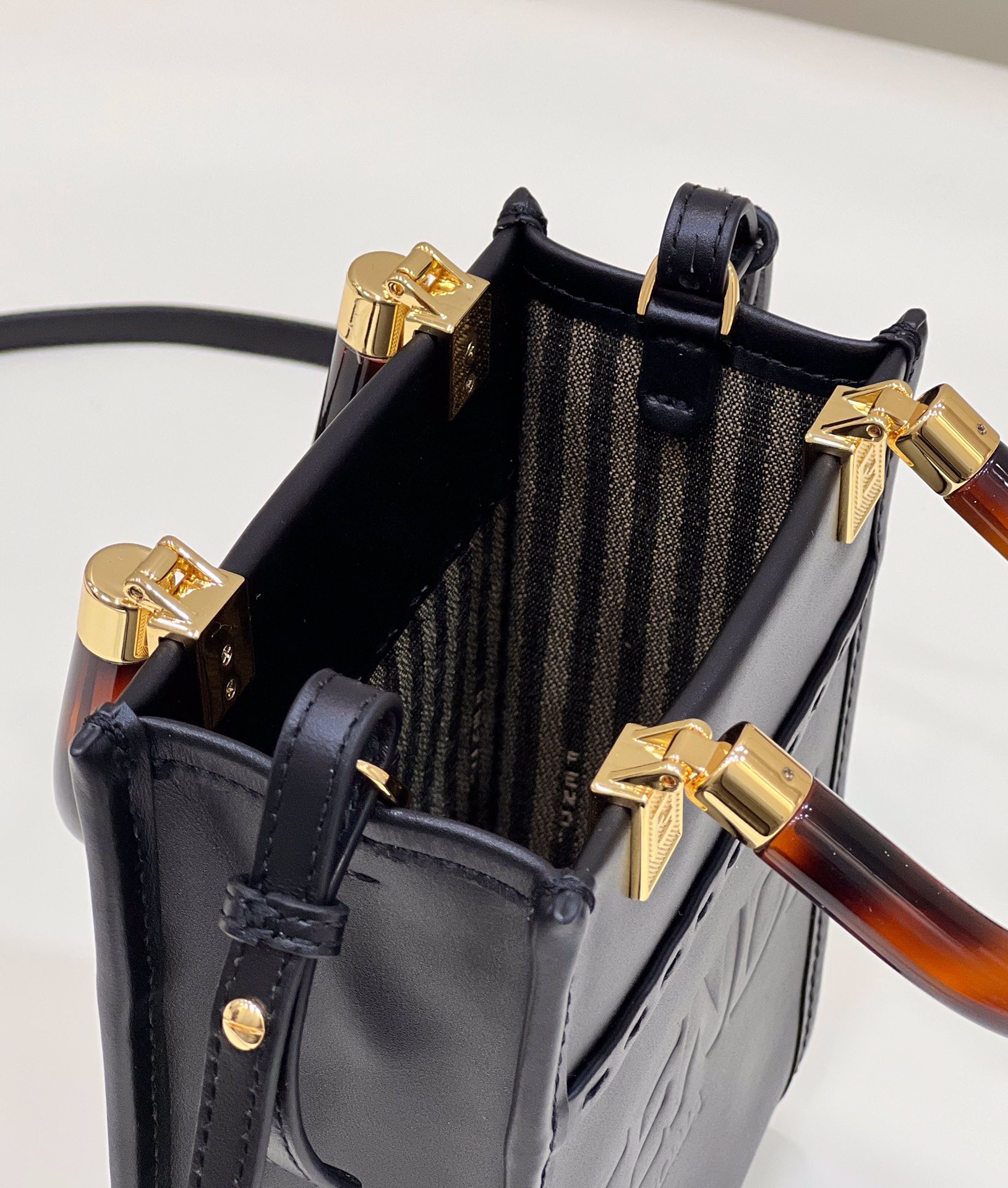 F**di mini tote bag-13*18*6.5cm