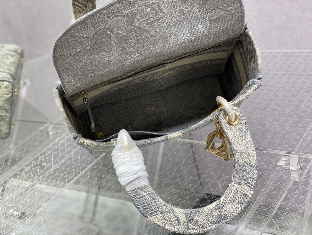 lady D*or handle bag-24cm