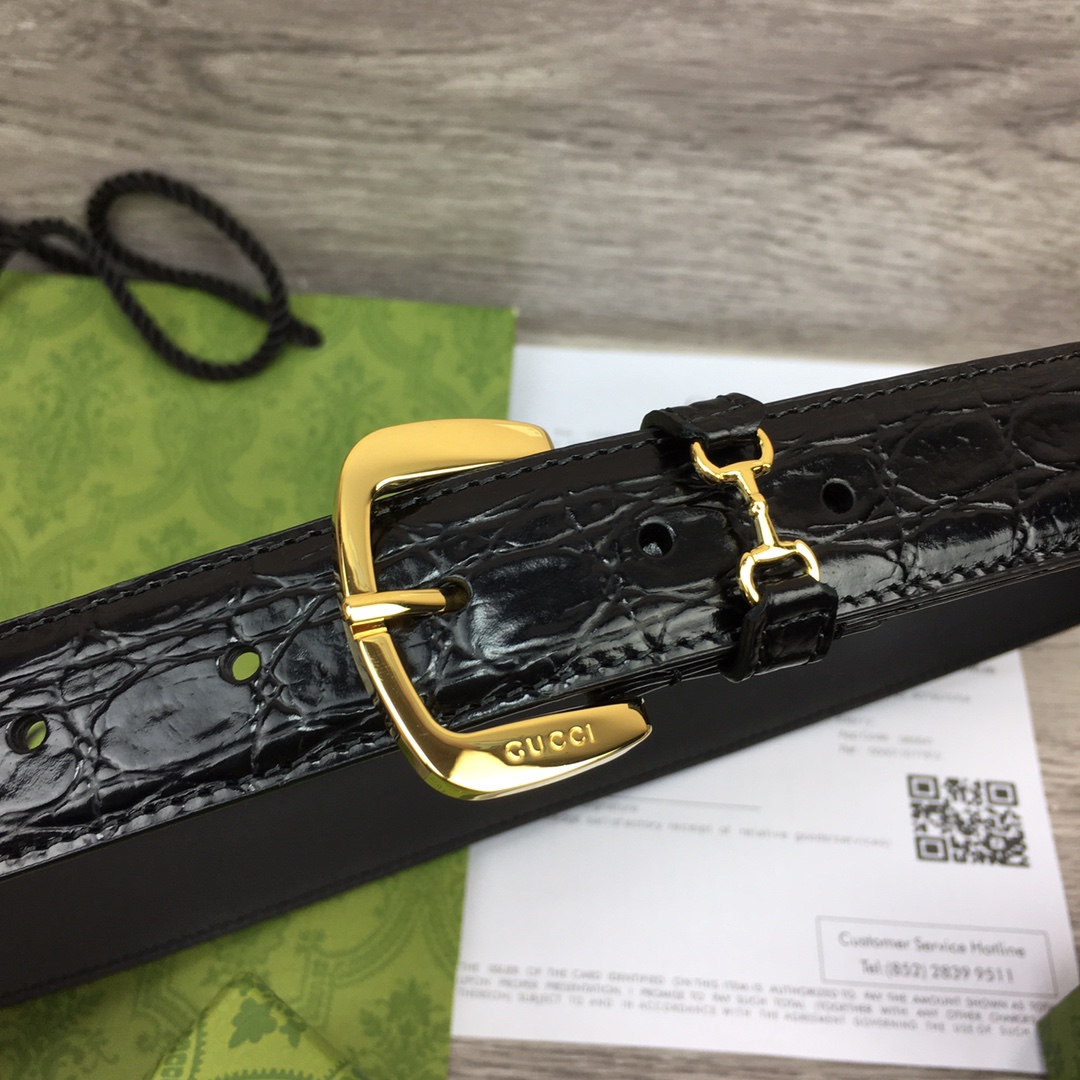 G*u*i belt-3cm