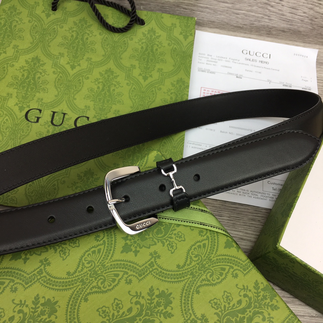 G*u*i belt-3cm