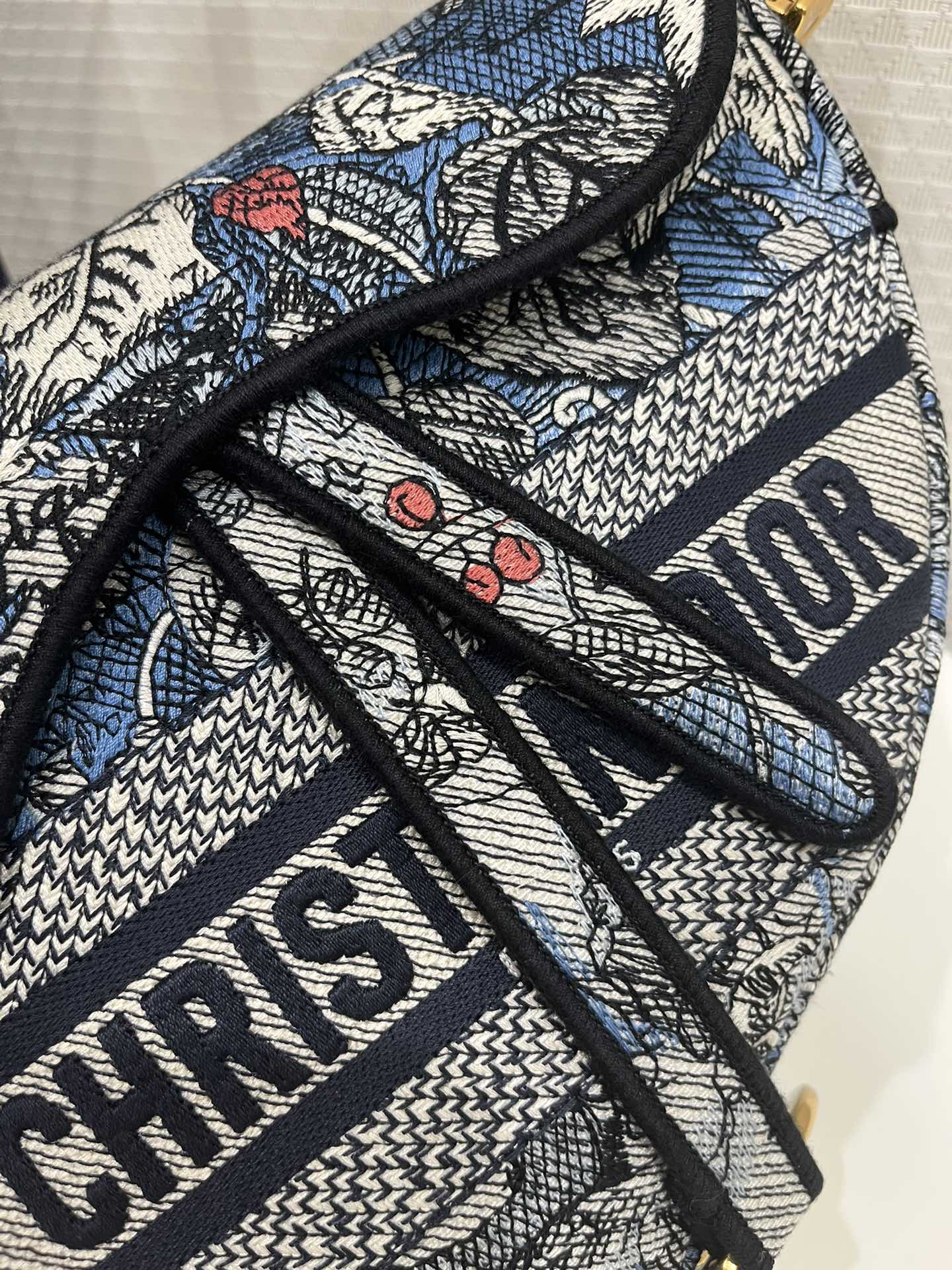 D*or saddle bag-25.5×6.5×20cm