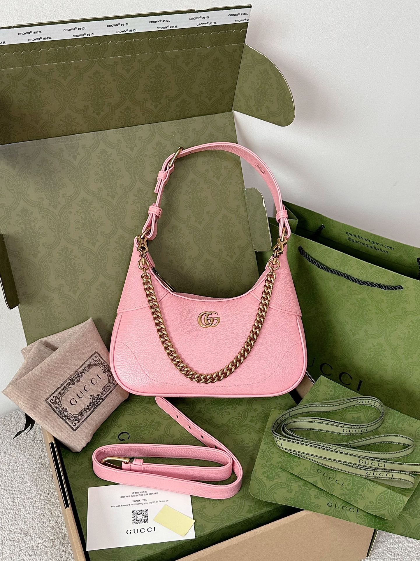 G*u*i aphrodite bag-25×19×7cm