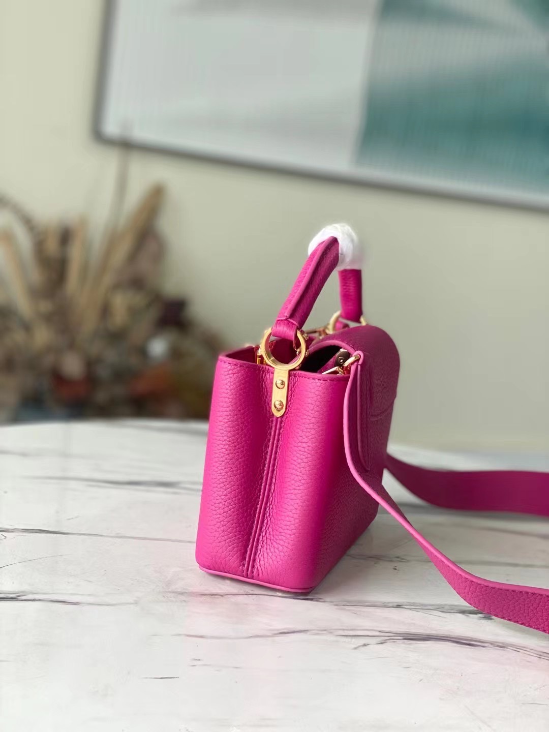 l0*is V*t0n mini capucines handlebag-21*14*8cm