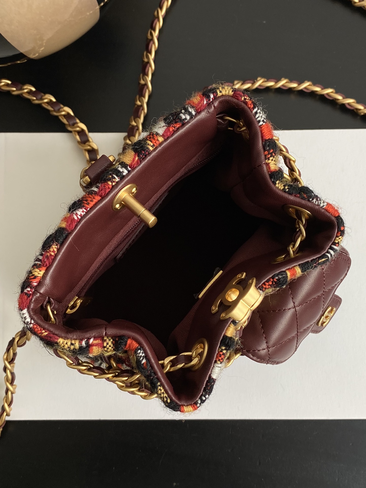 Ch@nel Duma Backpack-17*16.5*12CM