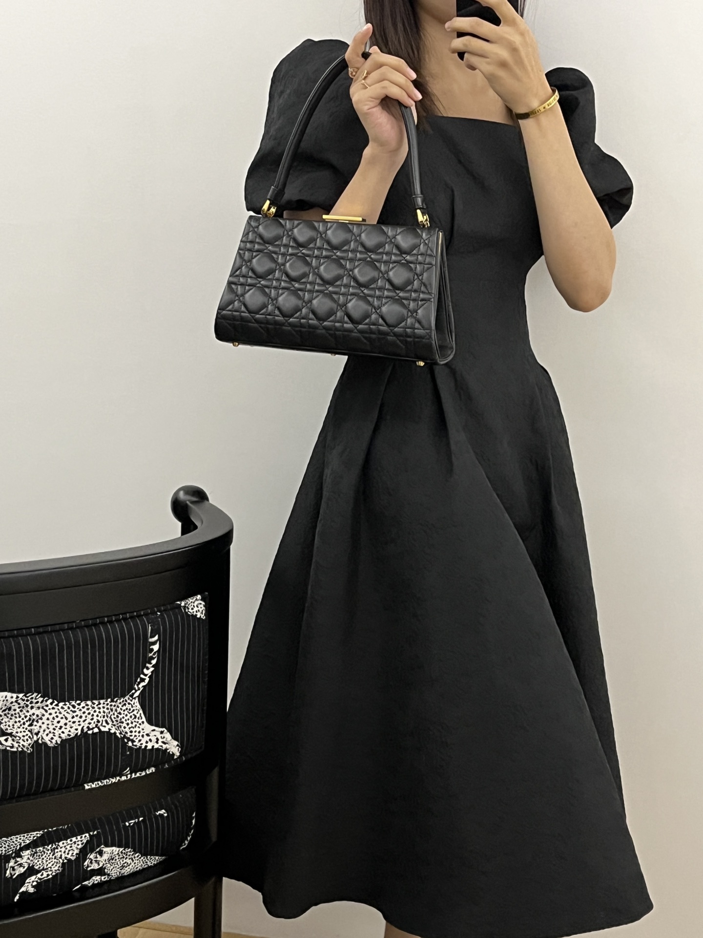 Di0r Evening Bag-26*9*14.5CM